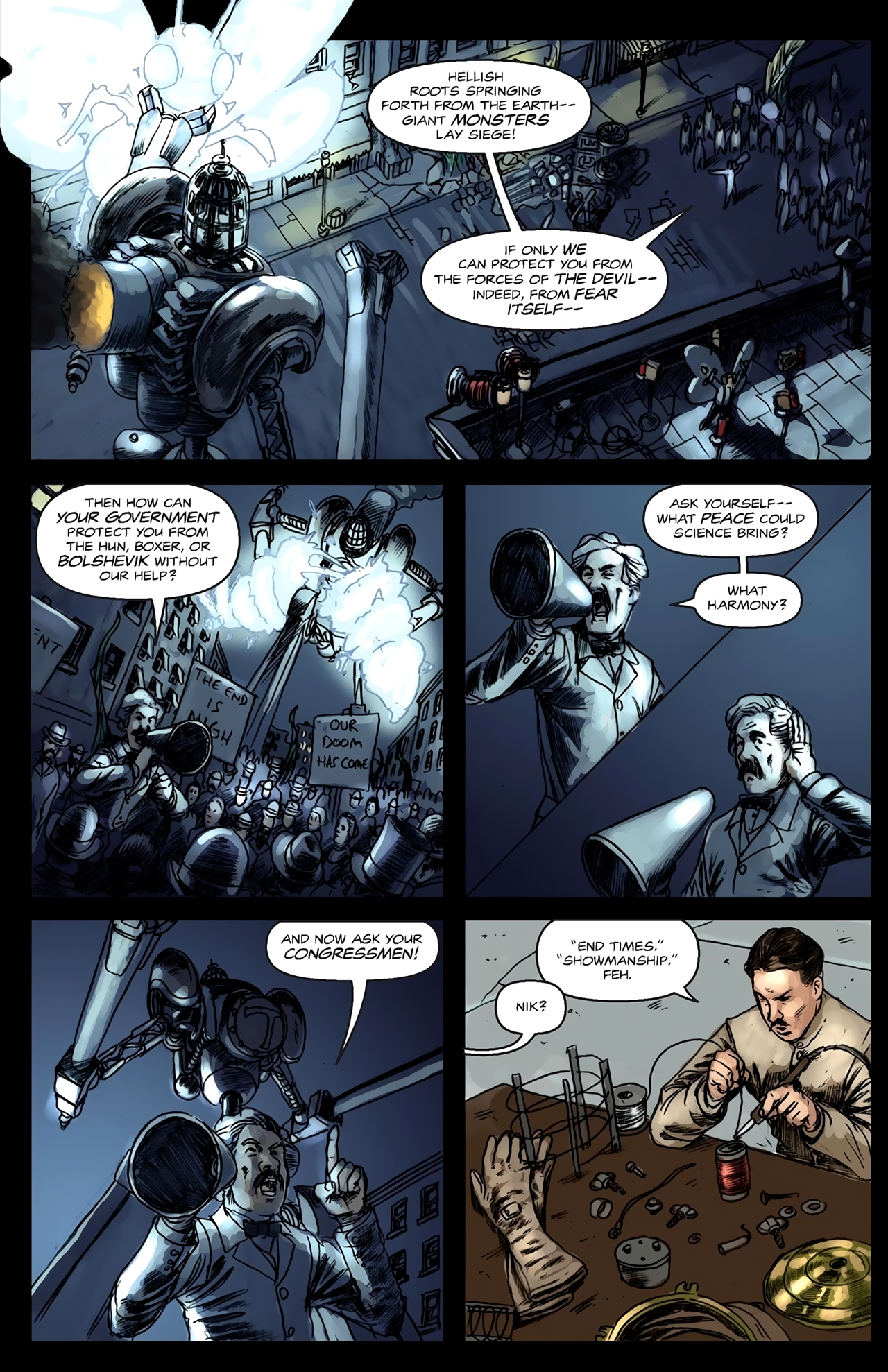 Read online The Five Fists of Science comic -  Issue # TPB - 73