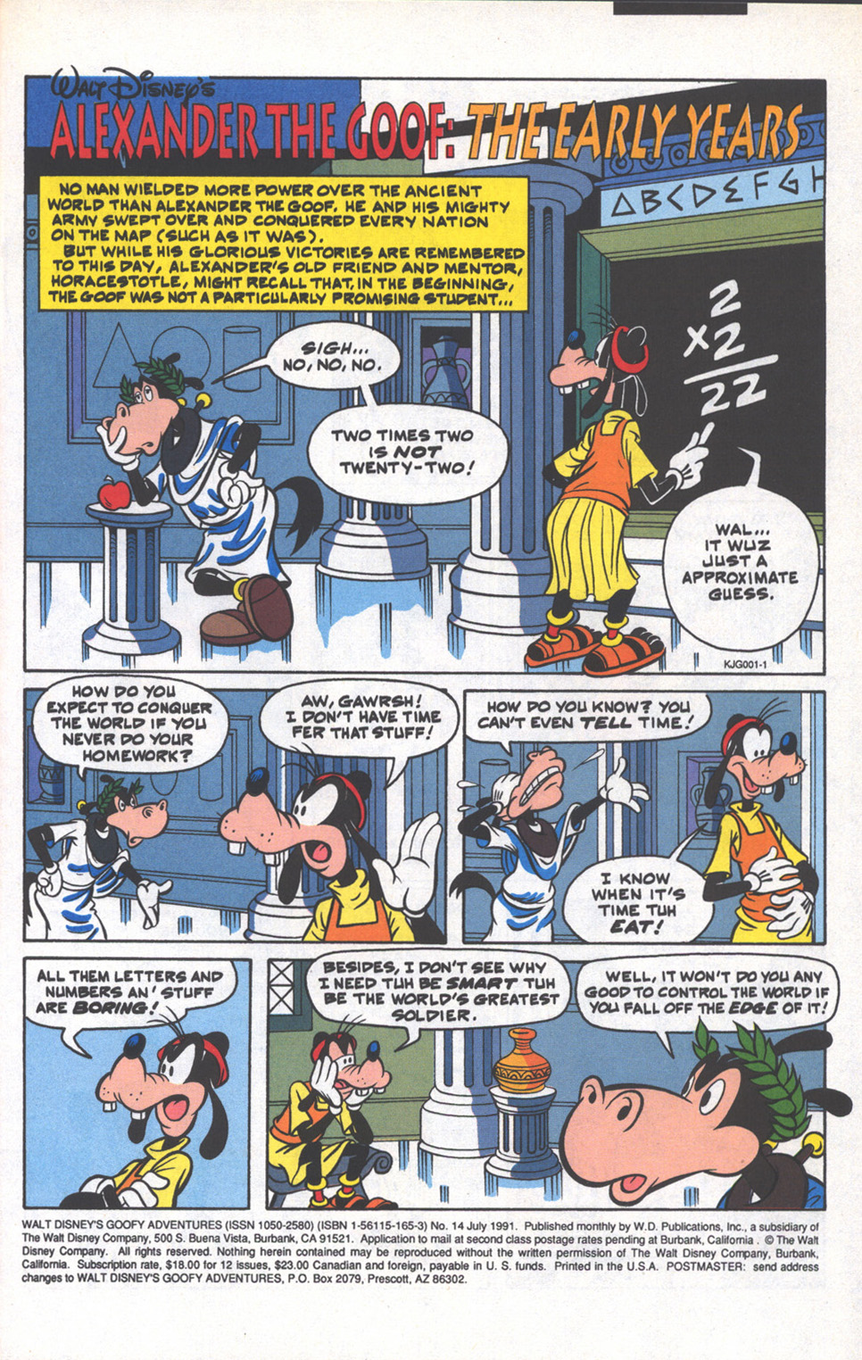 Walt Disney's Goofy Adventures Issue #14 #14 - English 3