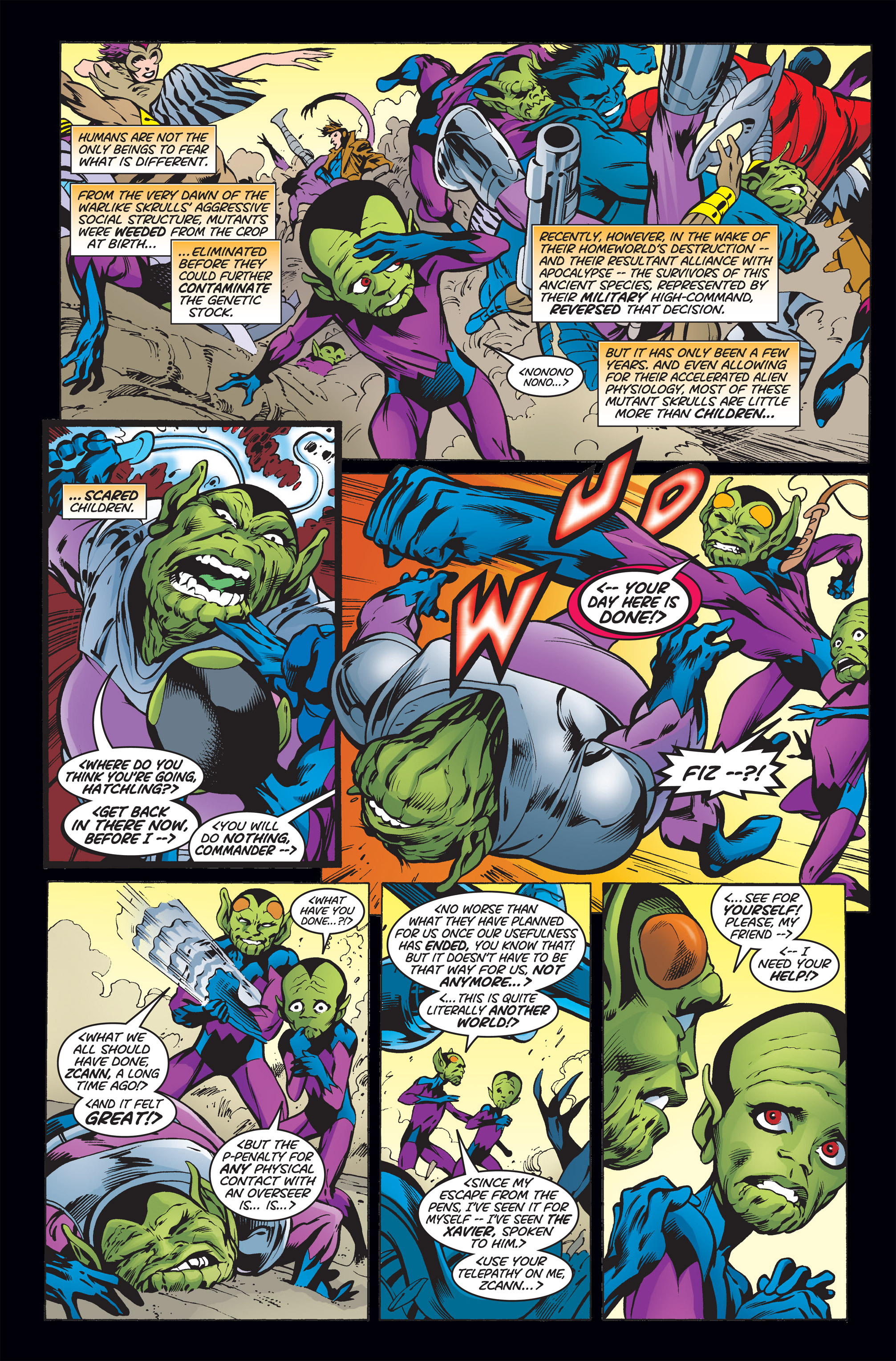 Read online X-Men vs. Apocalypse comic -  Issue # TPB 1 - 292