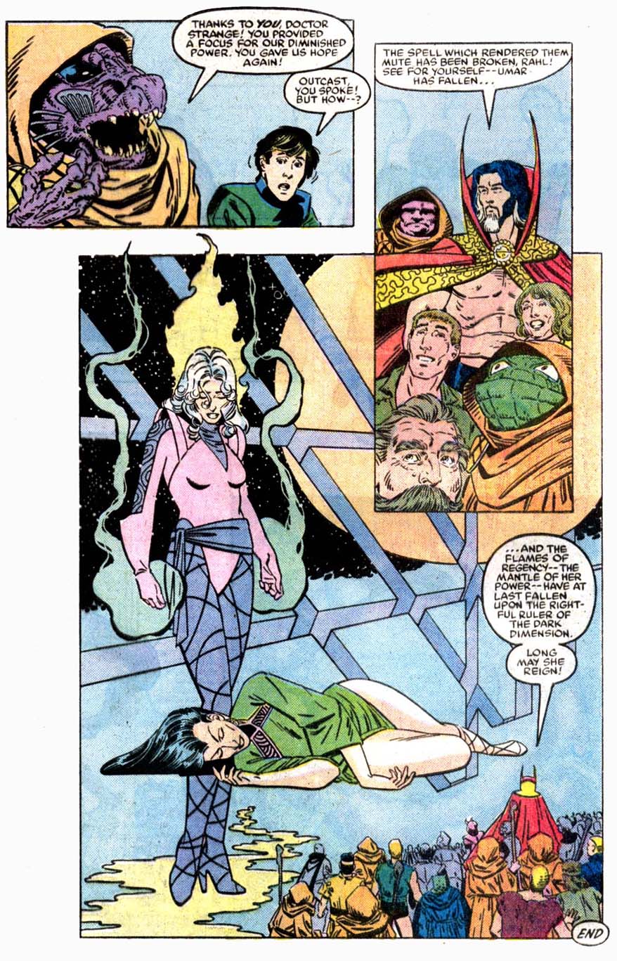 Read online Doctor Strange (1974) comic -  Issue #73 - 22