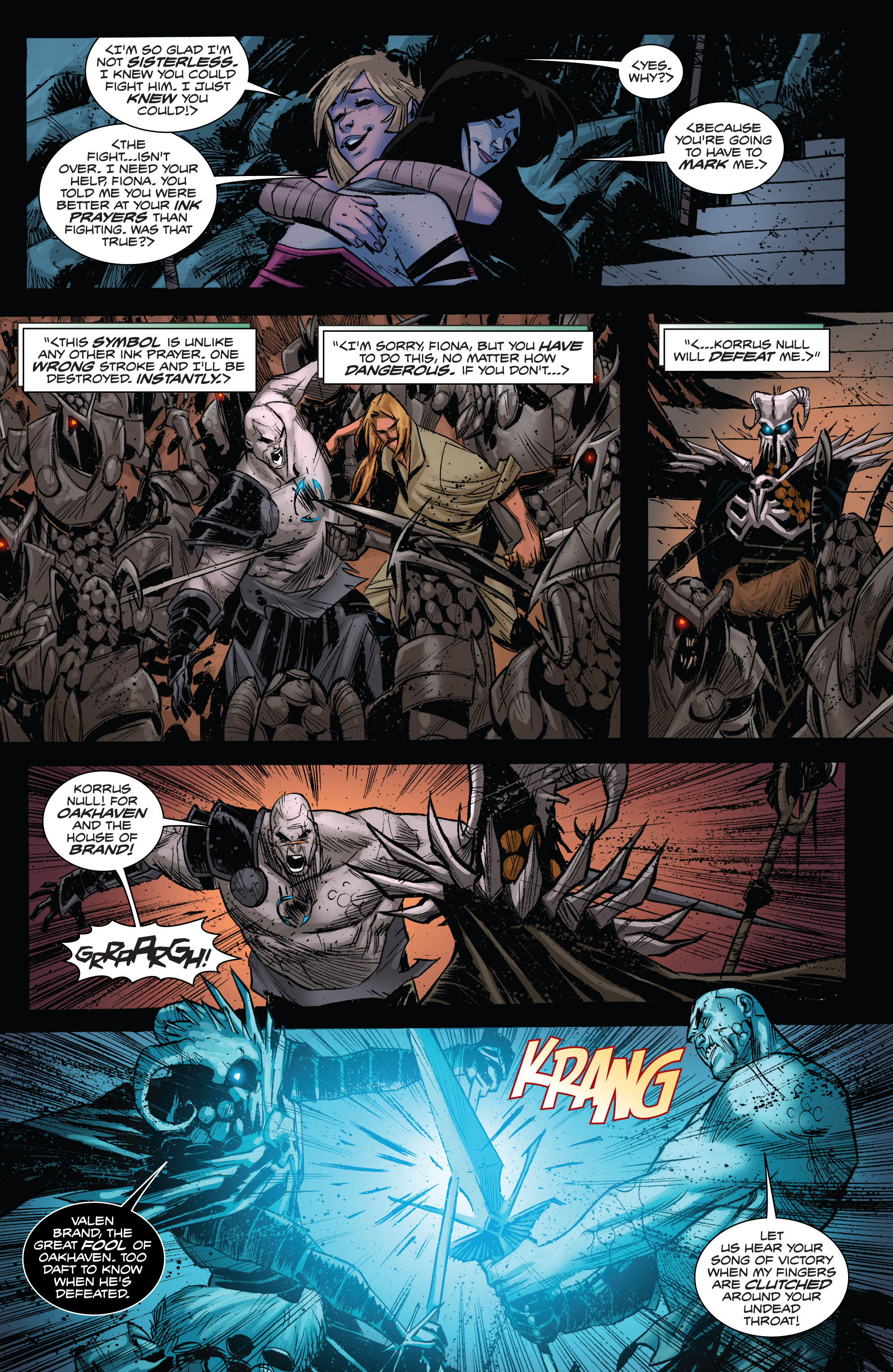 Read online Valen the Outcast comic -  Issue #8 - 12