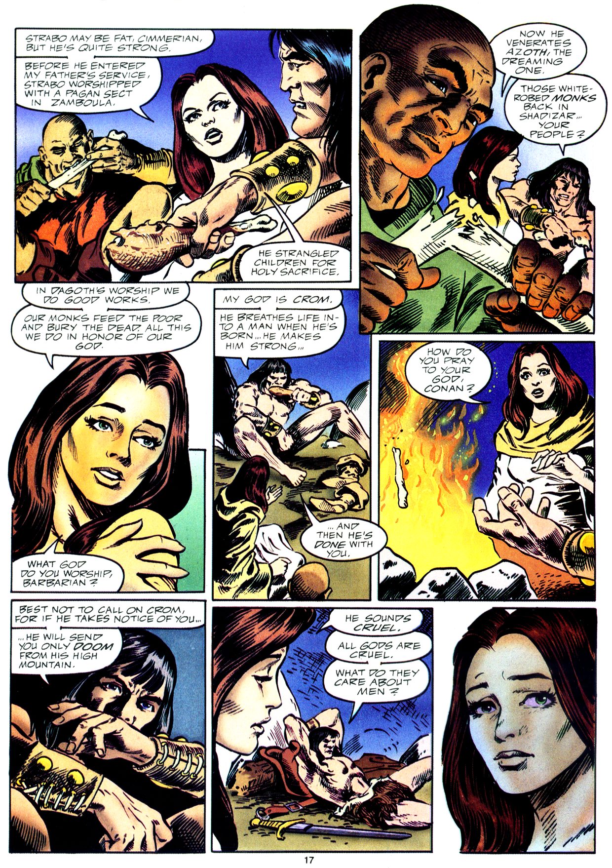 Read online Marvel Graphic Novel comic -  Issue #59 - Conan - The Horn of Azoth - 18
