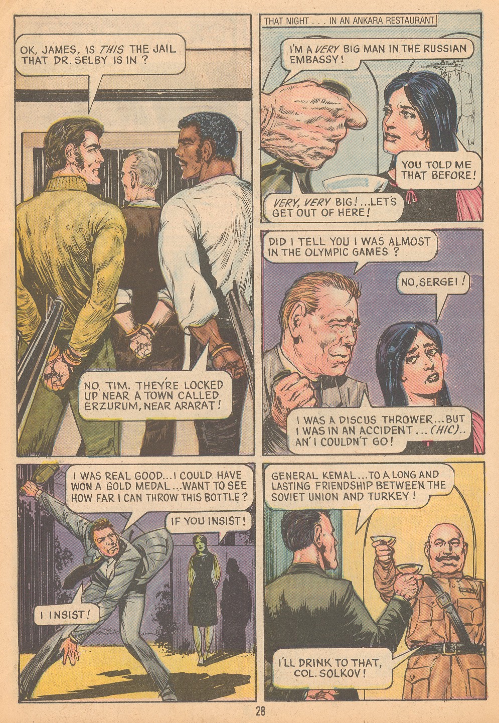 Read online The Crusaders (1974) comic -  Issue #7 - 30