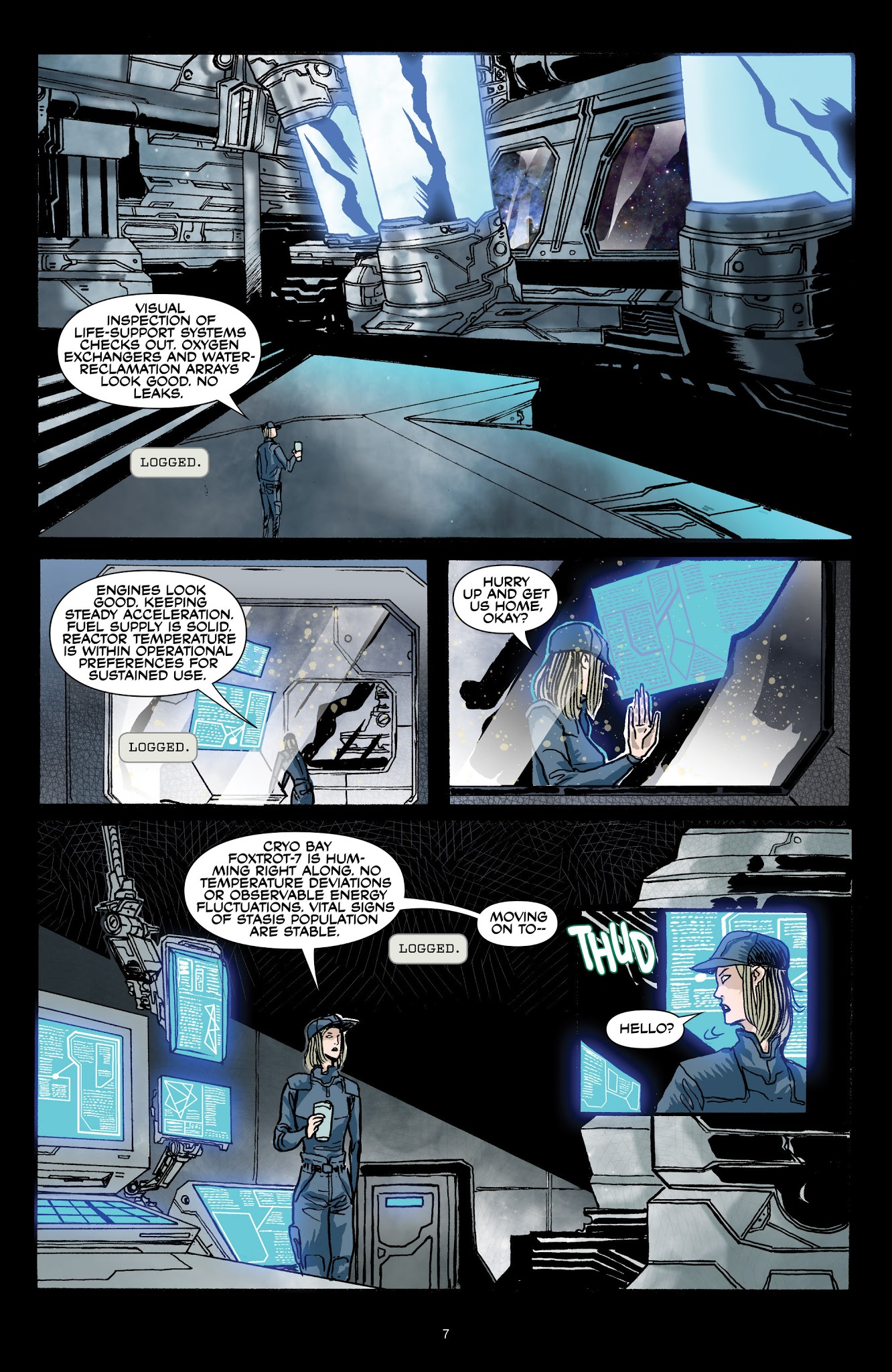 Read online Halo: Tales from the Slipspace comic -  Issue # TPB - 9