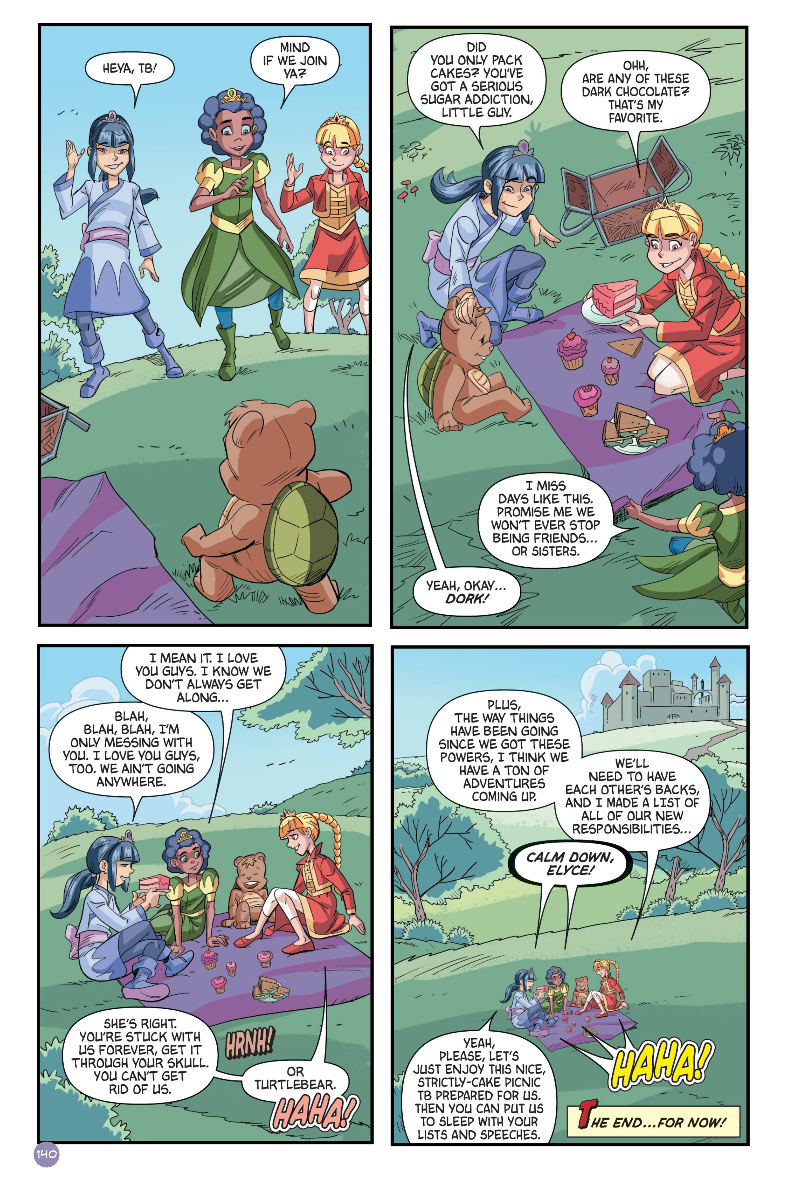 Read online Princess Ninjas comic -  Issue # TPB - 141