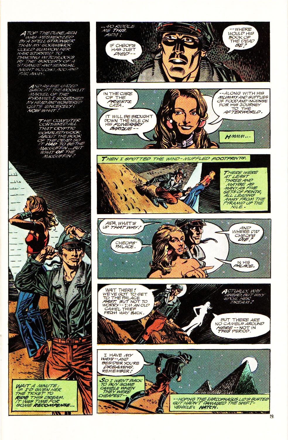 Read online Aztec Ace comic -  Issue #3 - 17