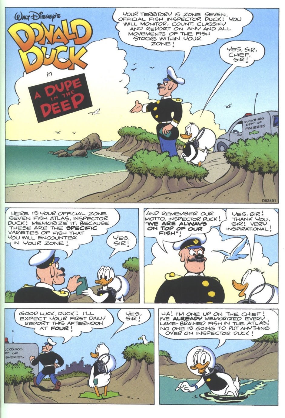 Read online Walt Disney's Comics and Stories comic -  Issue #601 - 57