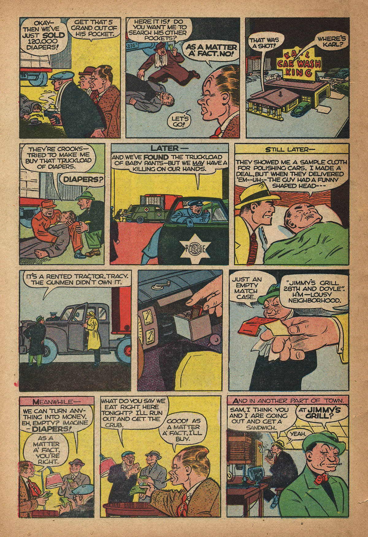 Read online Dick Tracy comic -  Issue #72 - 12