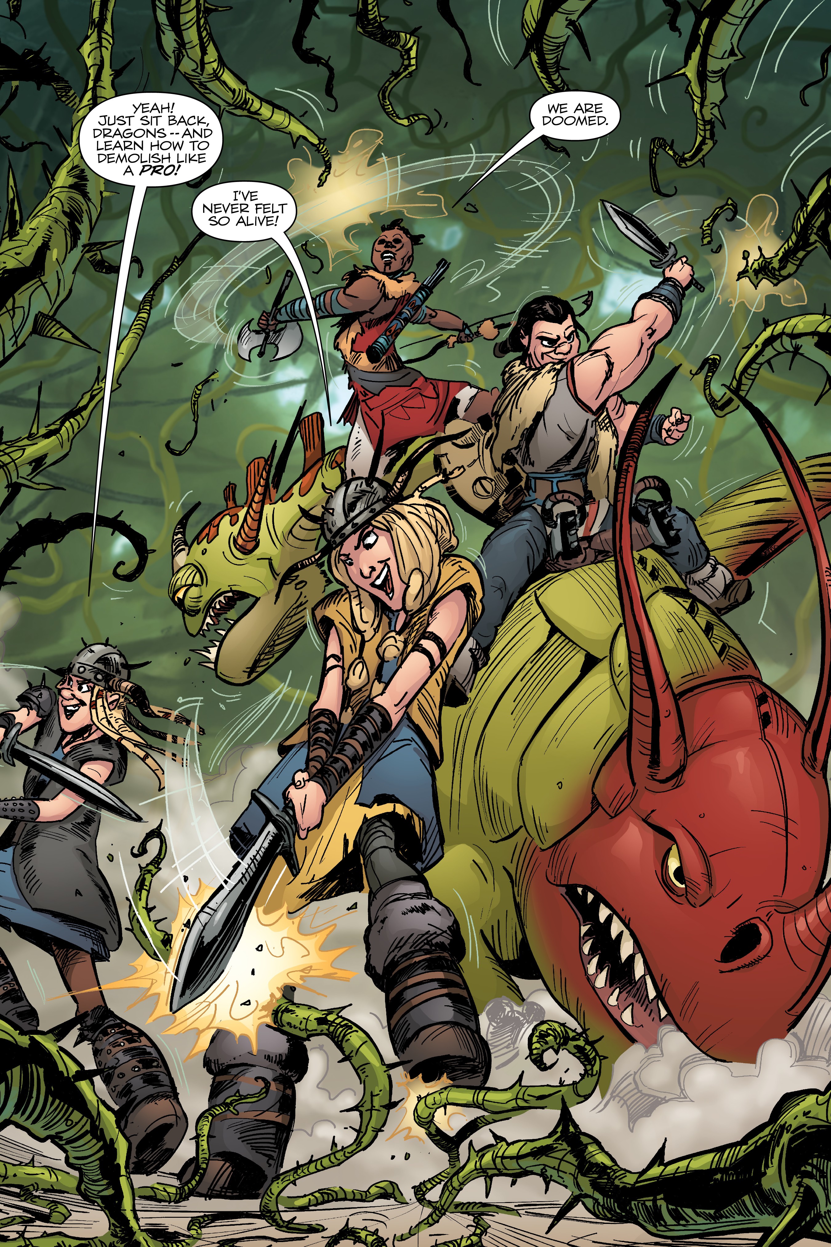 Read online How to Train Your Dragon: Dragonvine comic -  Issue # TPB - 55