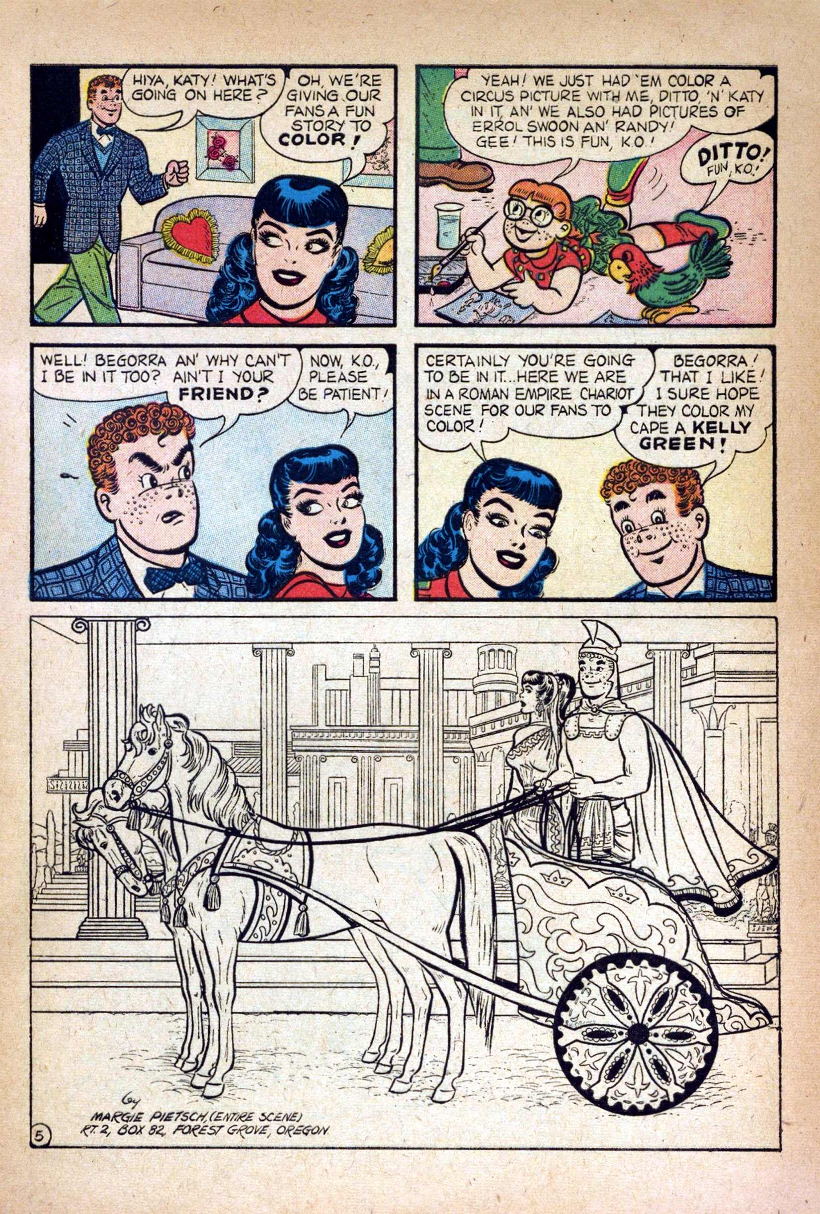 Read online Katy Keene (1949) comic -  Issue #31 - 33