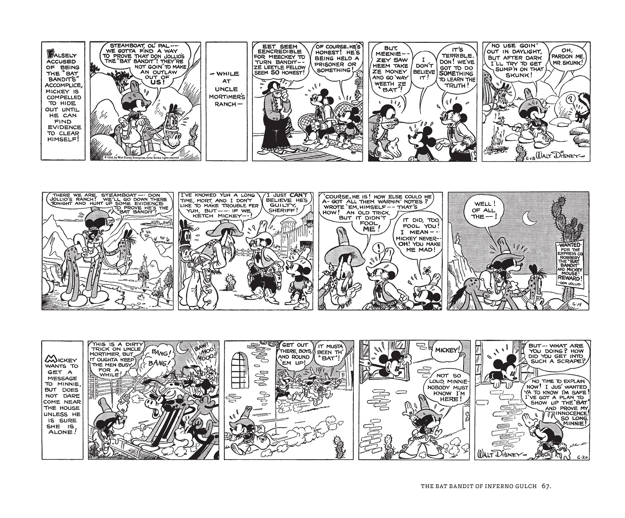 Read online Walt Disney's Mickey Mouse by Floyd Gottfredson comic -  Issue # TPB 3 (Part 1) - 67