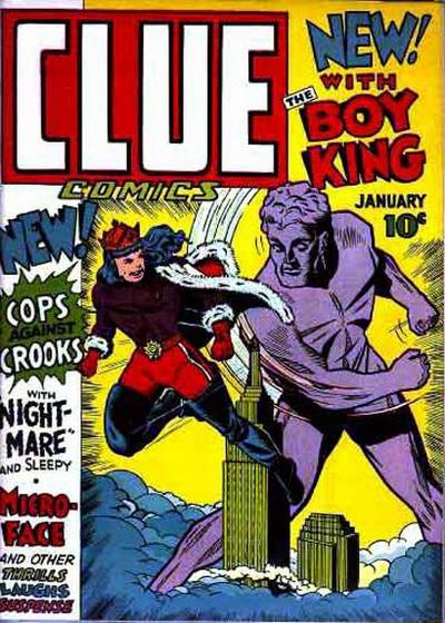 Read online Clue Comics comic -  Issue #1 - 1