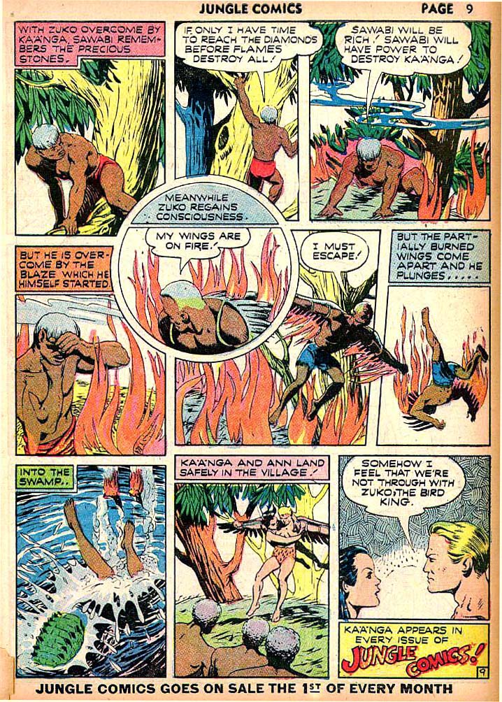 Read online Jungle Comics comic -  Issue #22 - 11