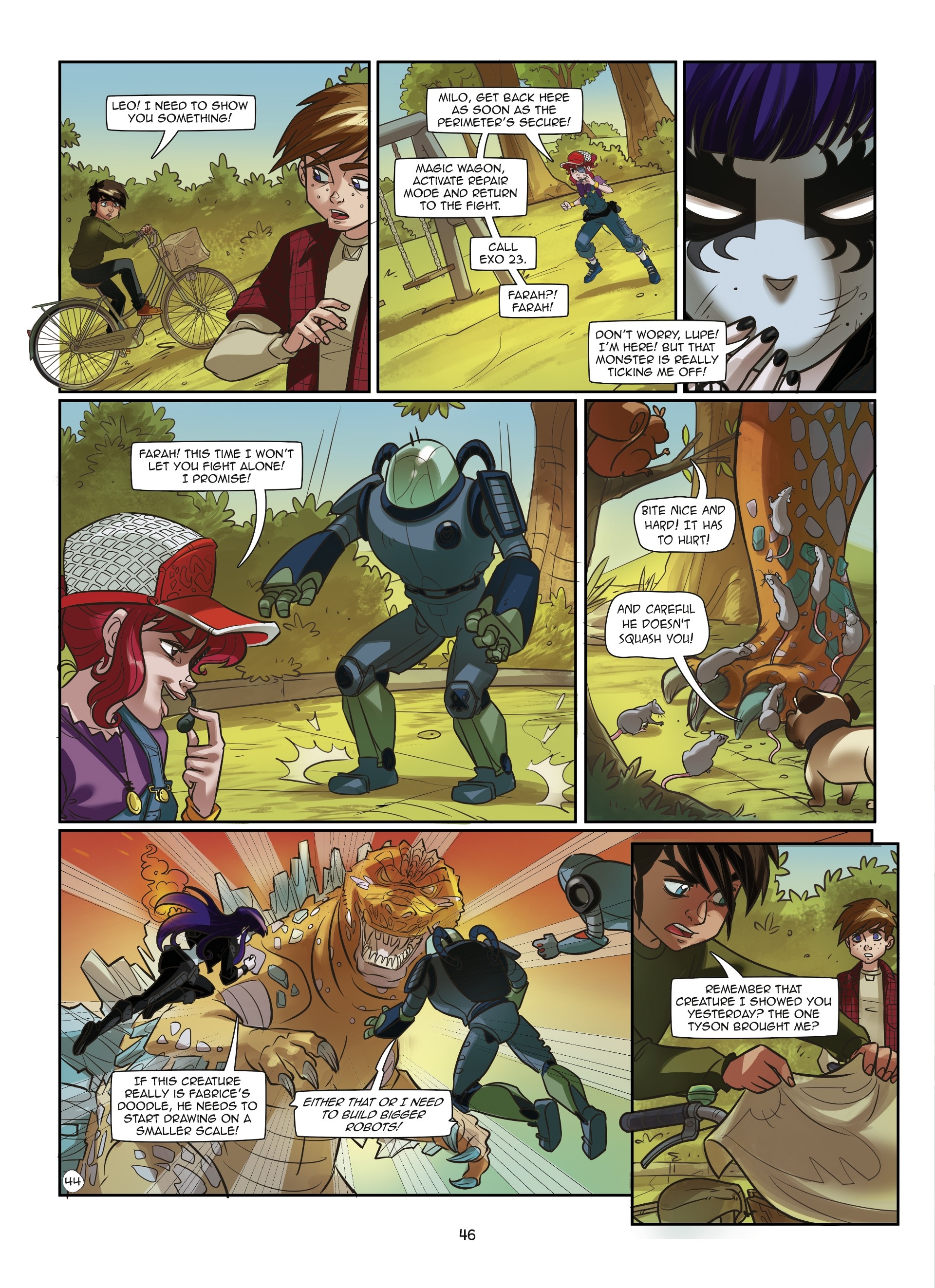 Read online Magic 7 comic -  Issue #3 - 47