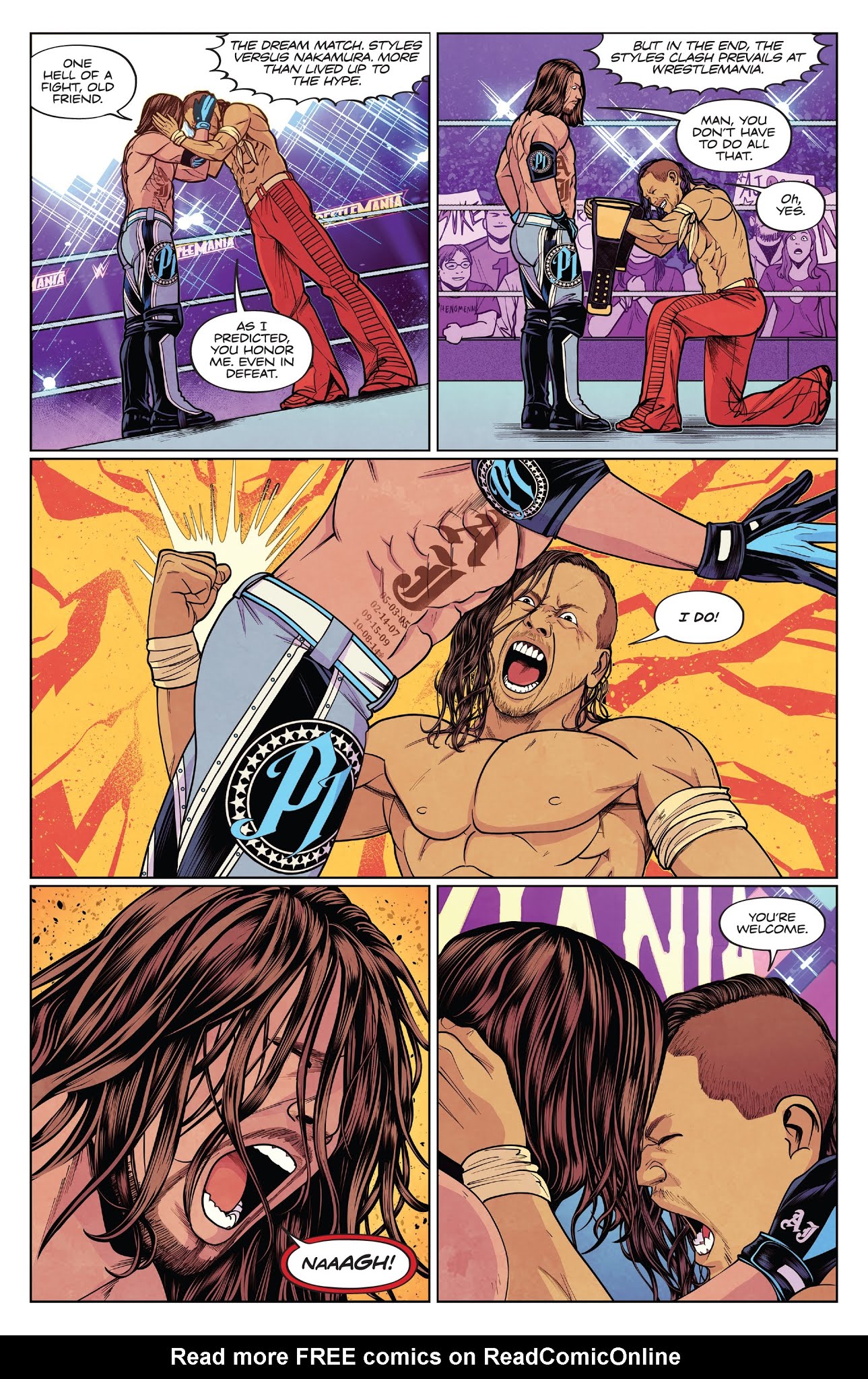 Read online WWE comic -  Issue #24 - 10