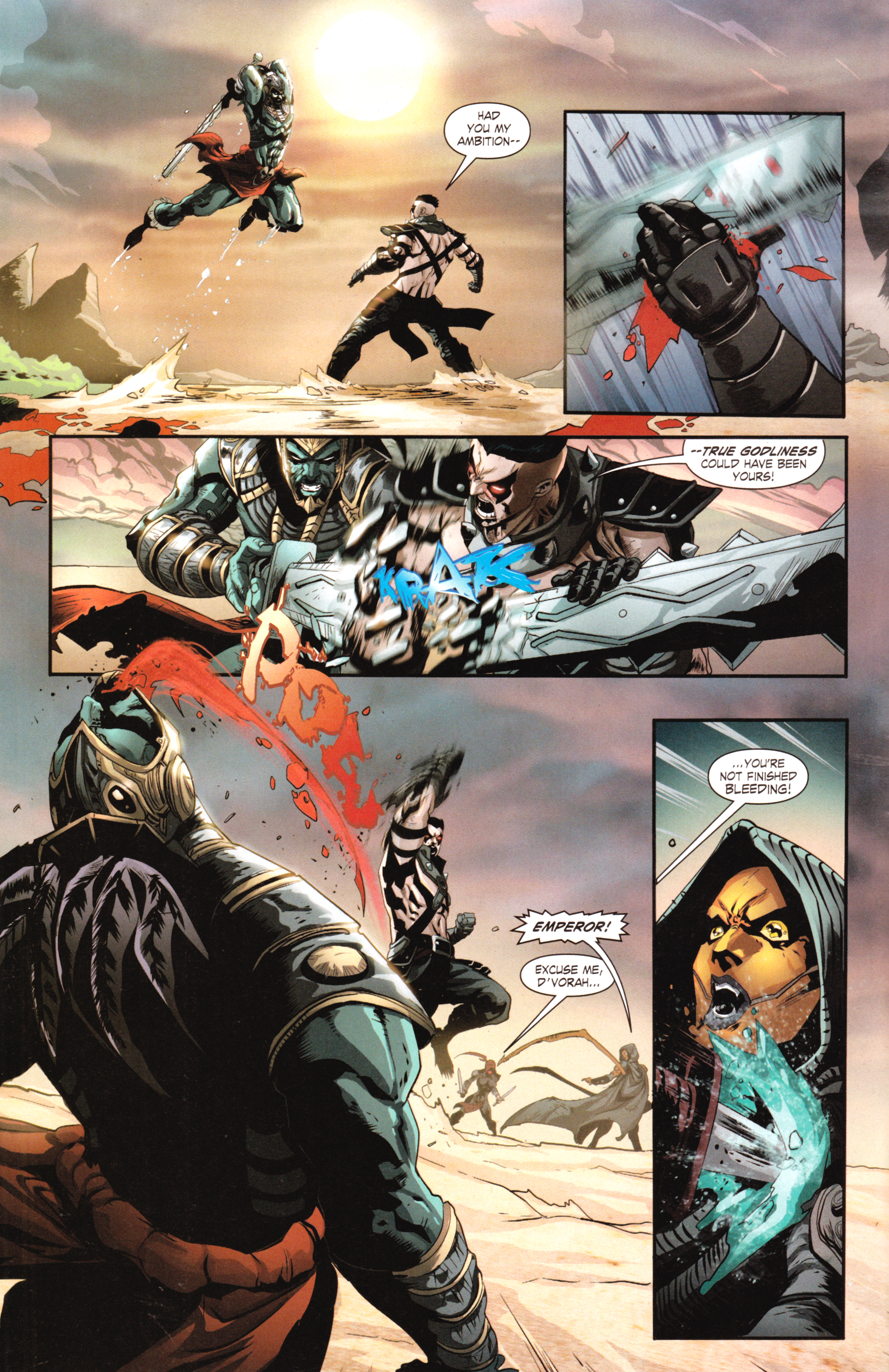 Read online Mortal Kombat X [II] comic -  Issue #9 - 10