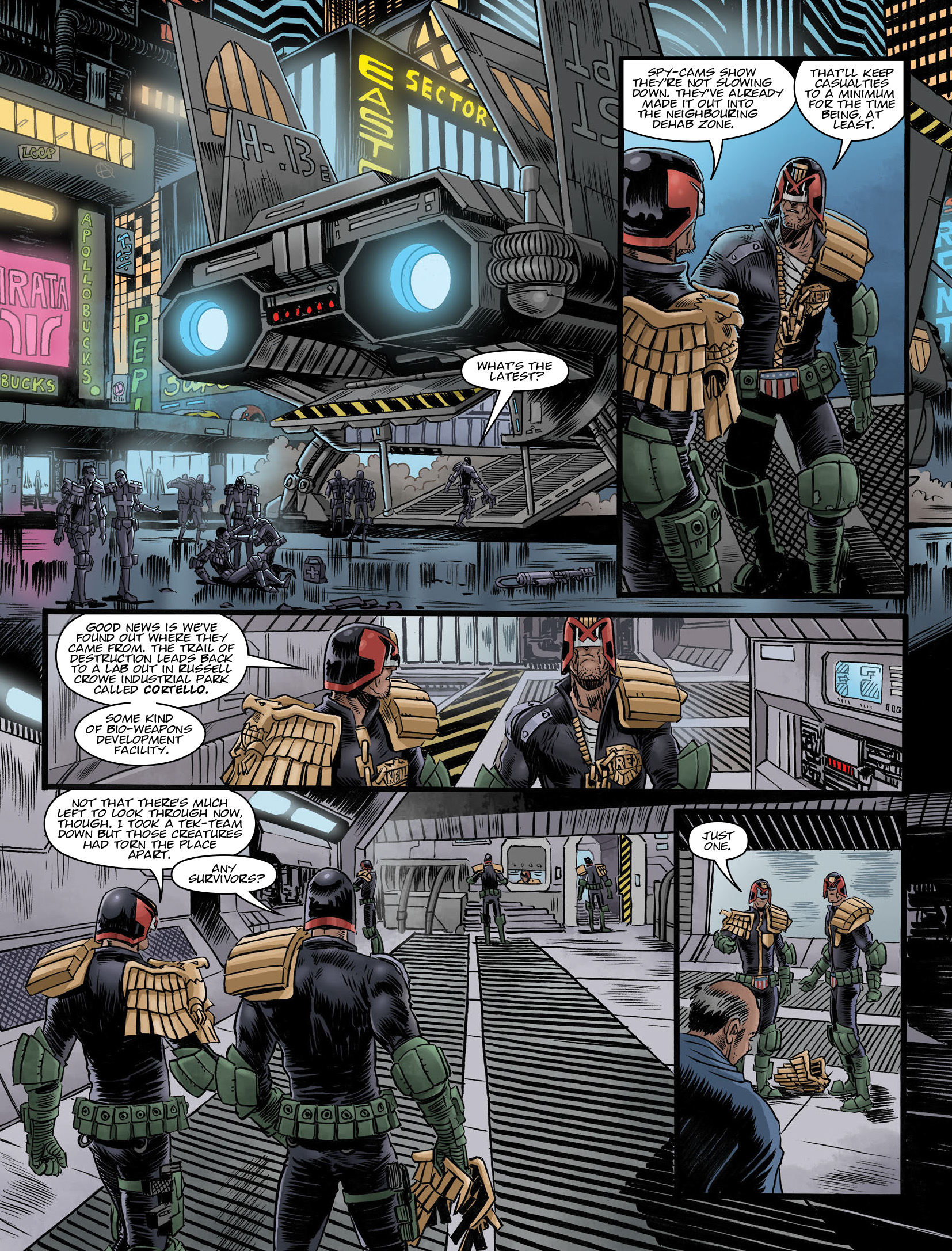 Read online Judge Dredd Megazine (Vol. 5) comic -  Issue #405 - 10