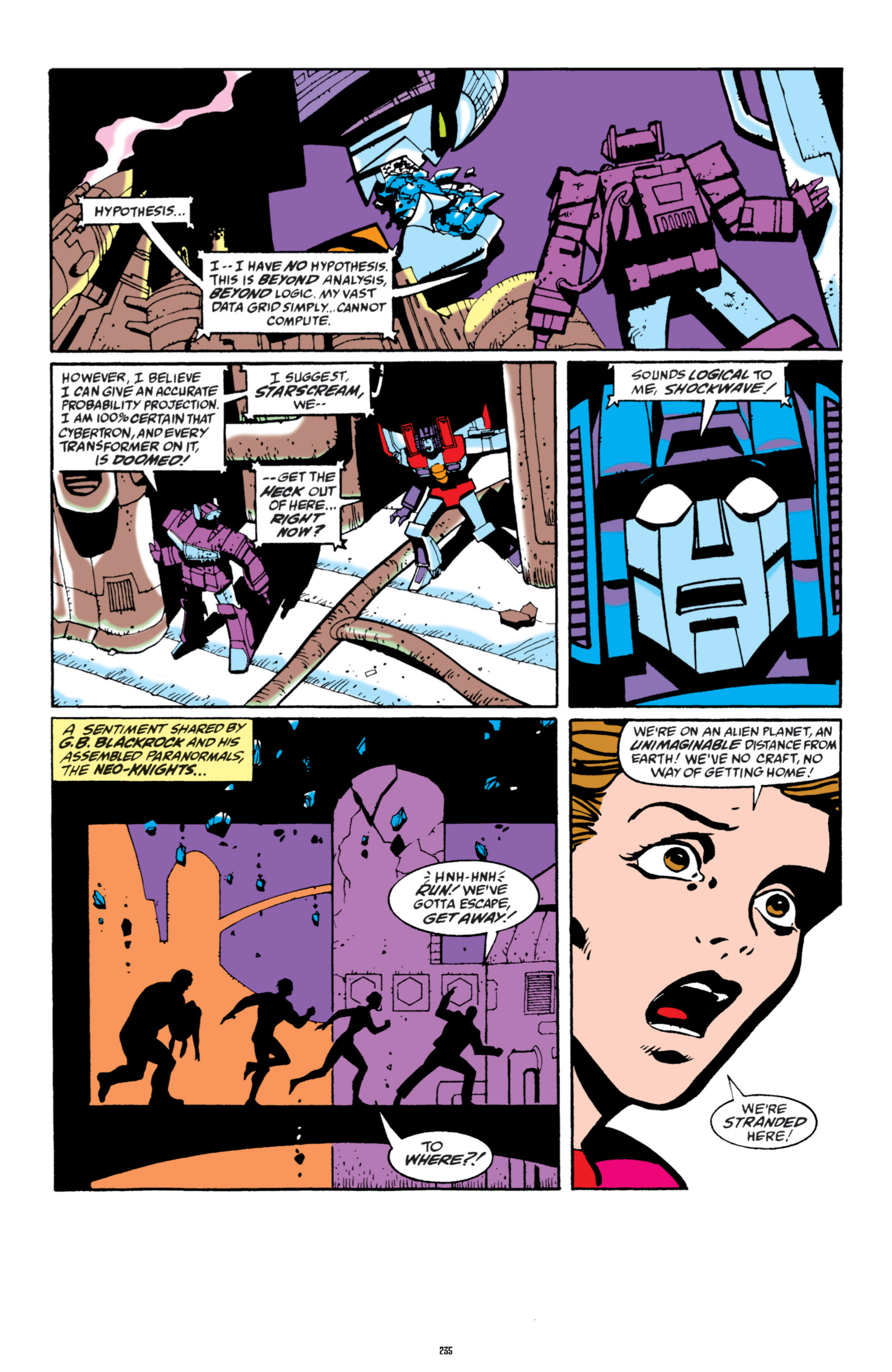 Read online The Transformers Classics comic -  Issue # TPB 6 - 232
