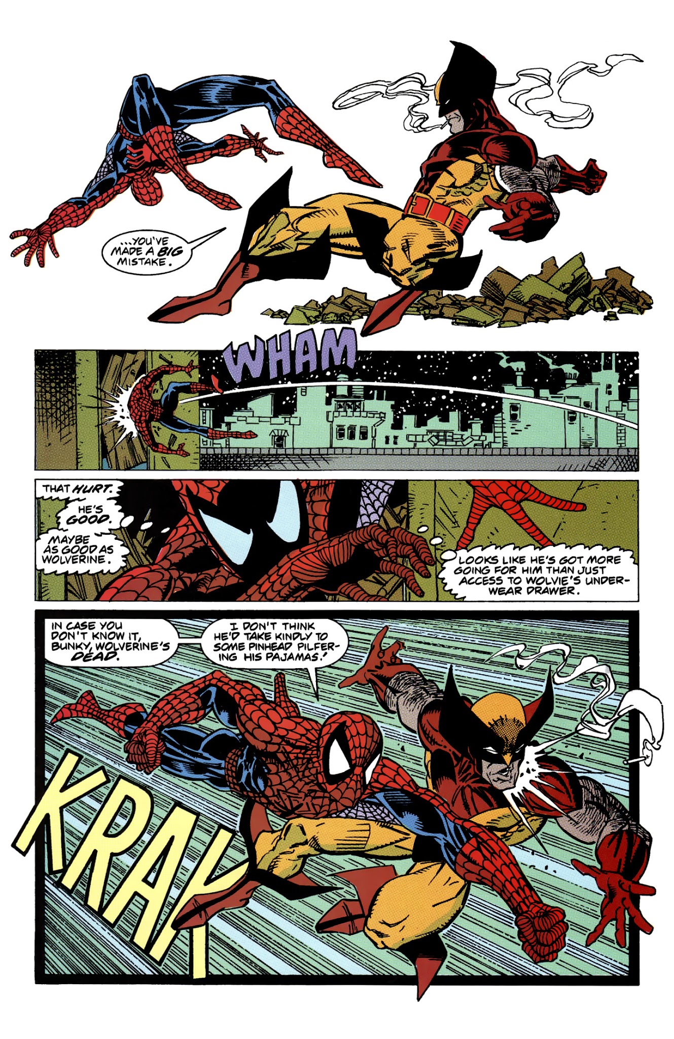 Read online Wolverine vs. Spider-Man comic -  Issue # Full - 5