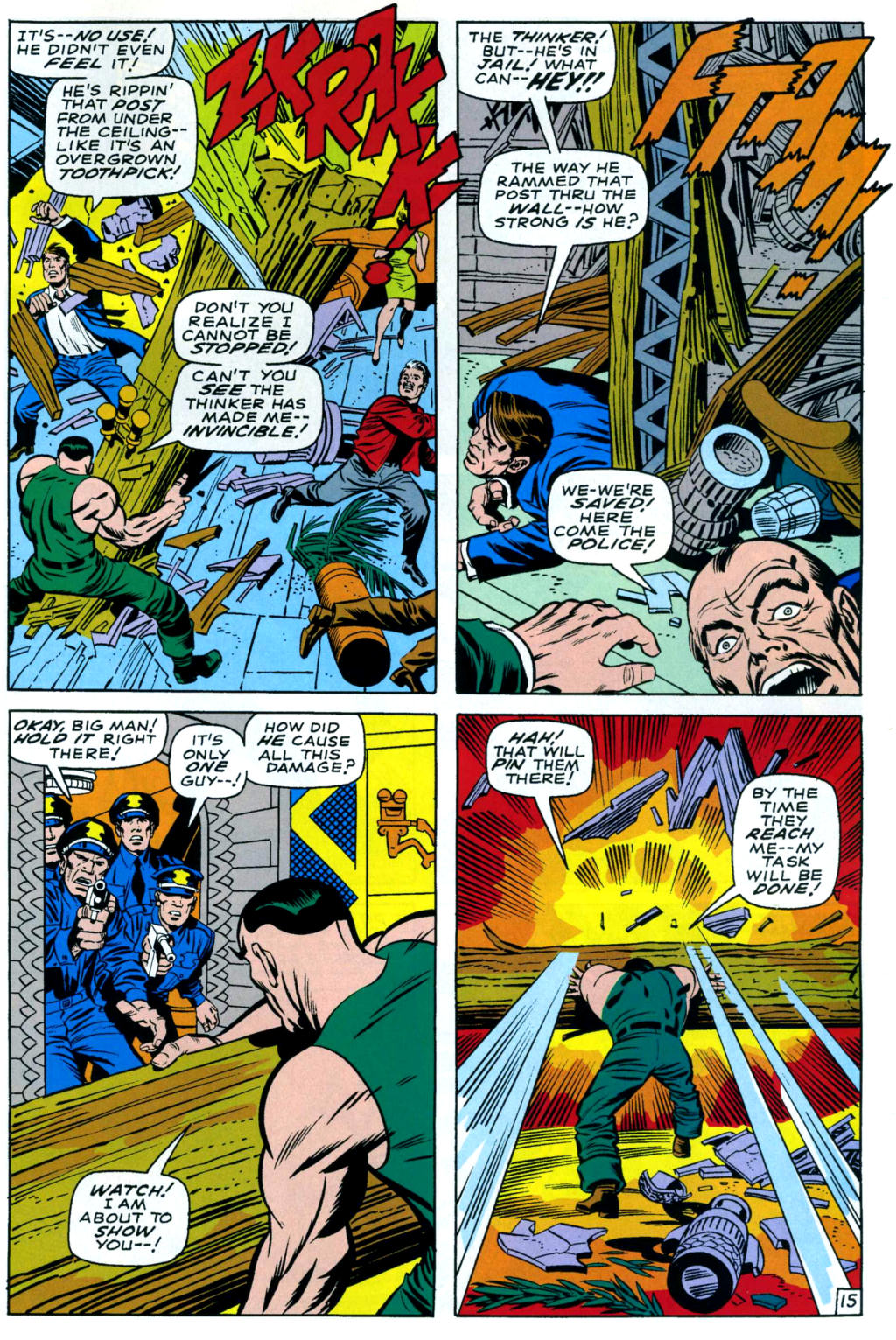 Read online Stan Lee Meets the Thing comic -  Issue # Full - 40