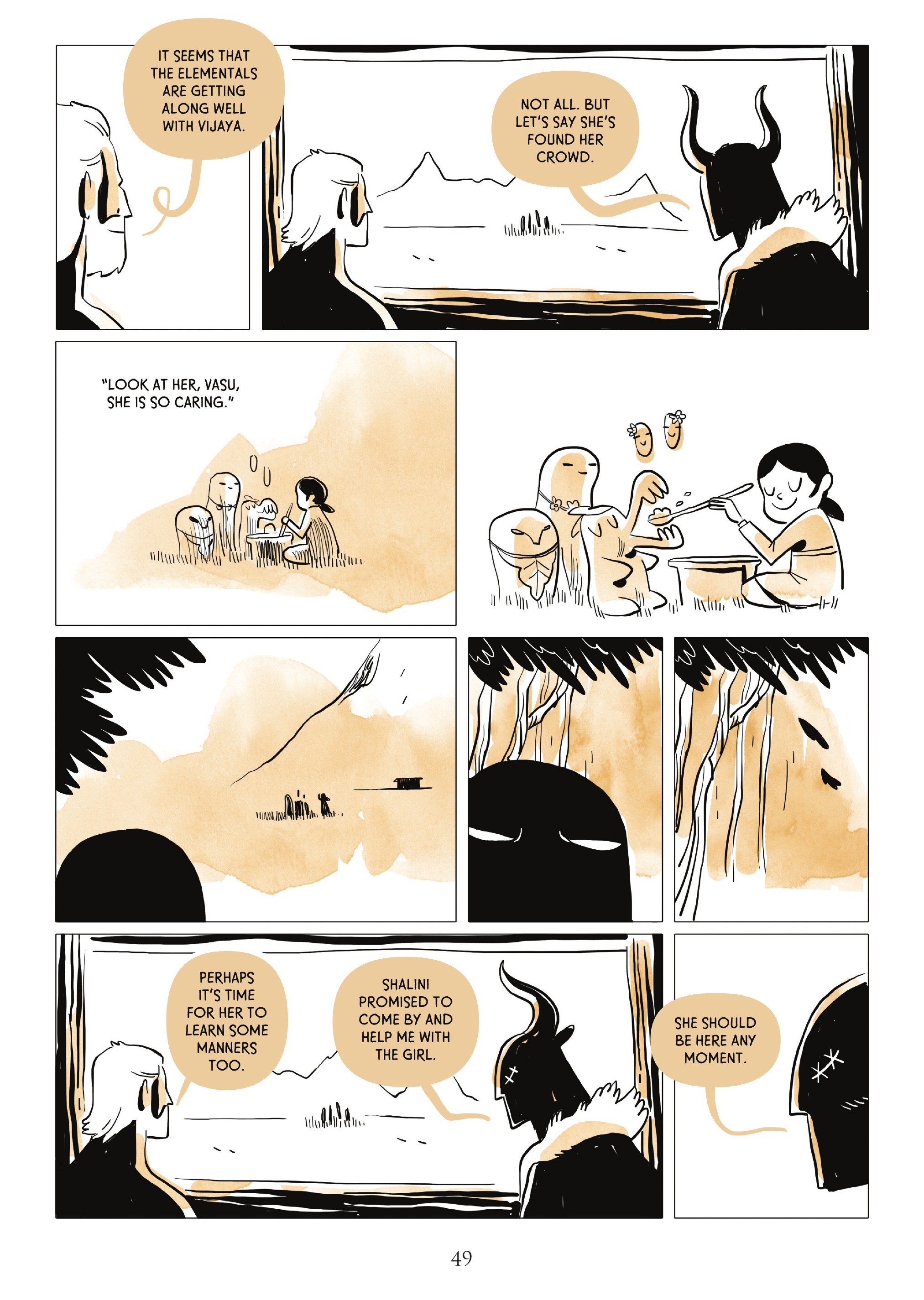 Read online A Girl In the Himalayas comic -  Issue # TPB (Part 1) - 49