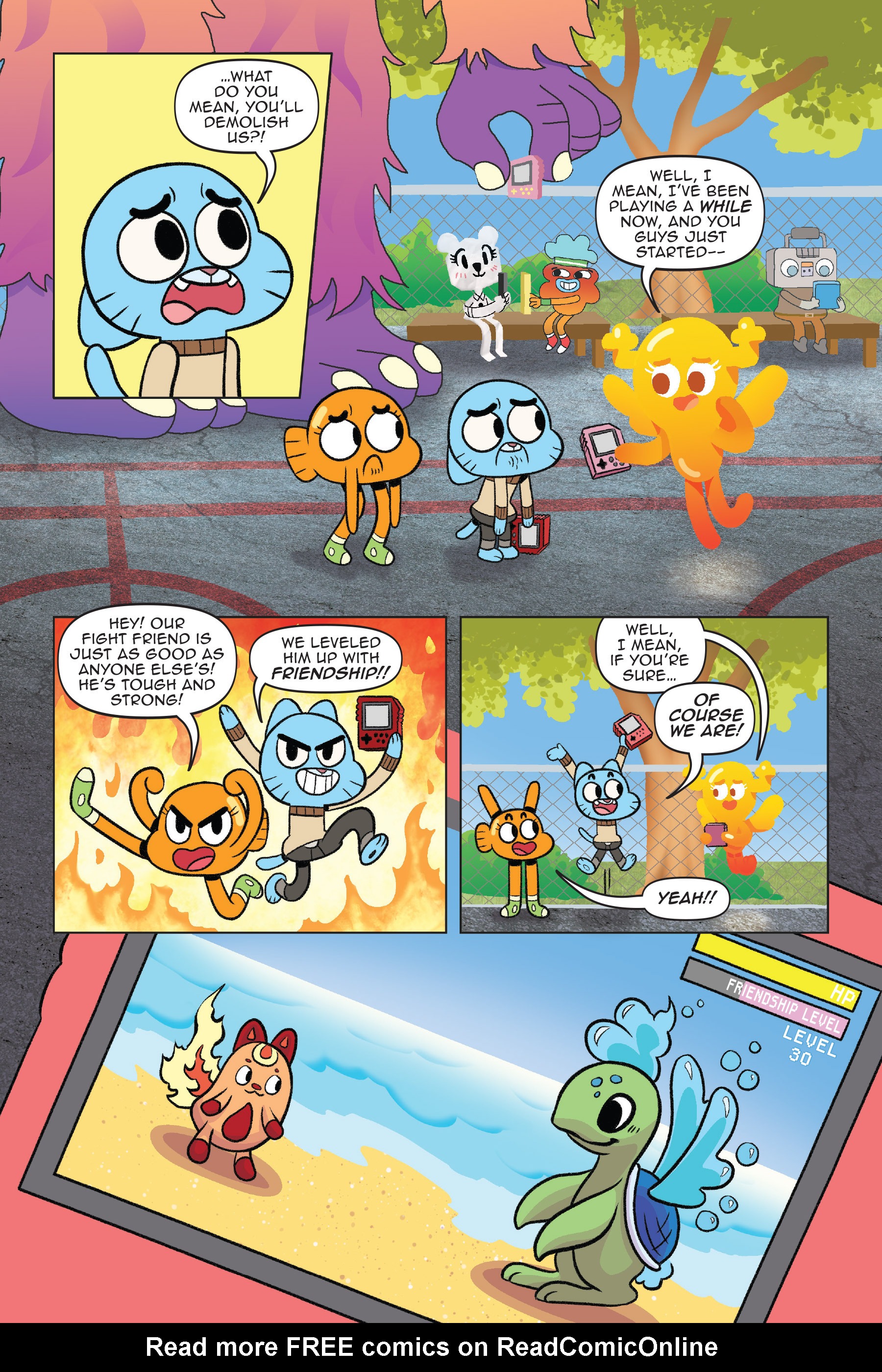 Read online The Amazing World of Gumball: Cheat Code comic -  Issue # Full - 19