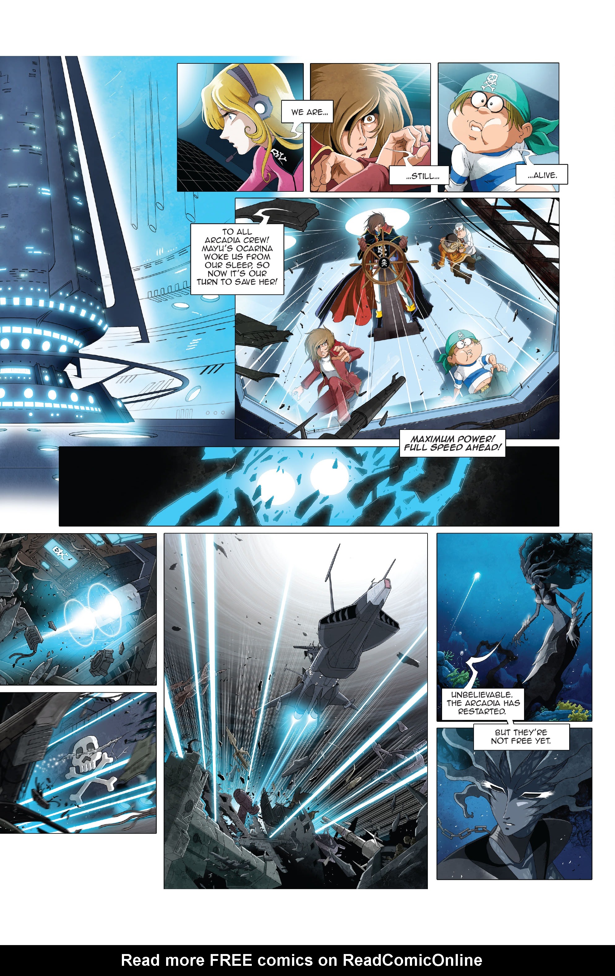 Read online Space Pirate Captain Harlock comic -  Issue #4 - 19