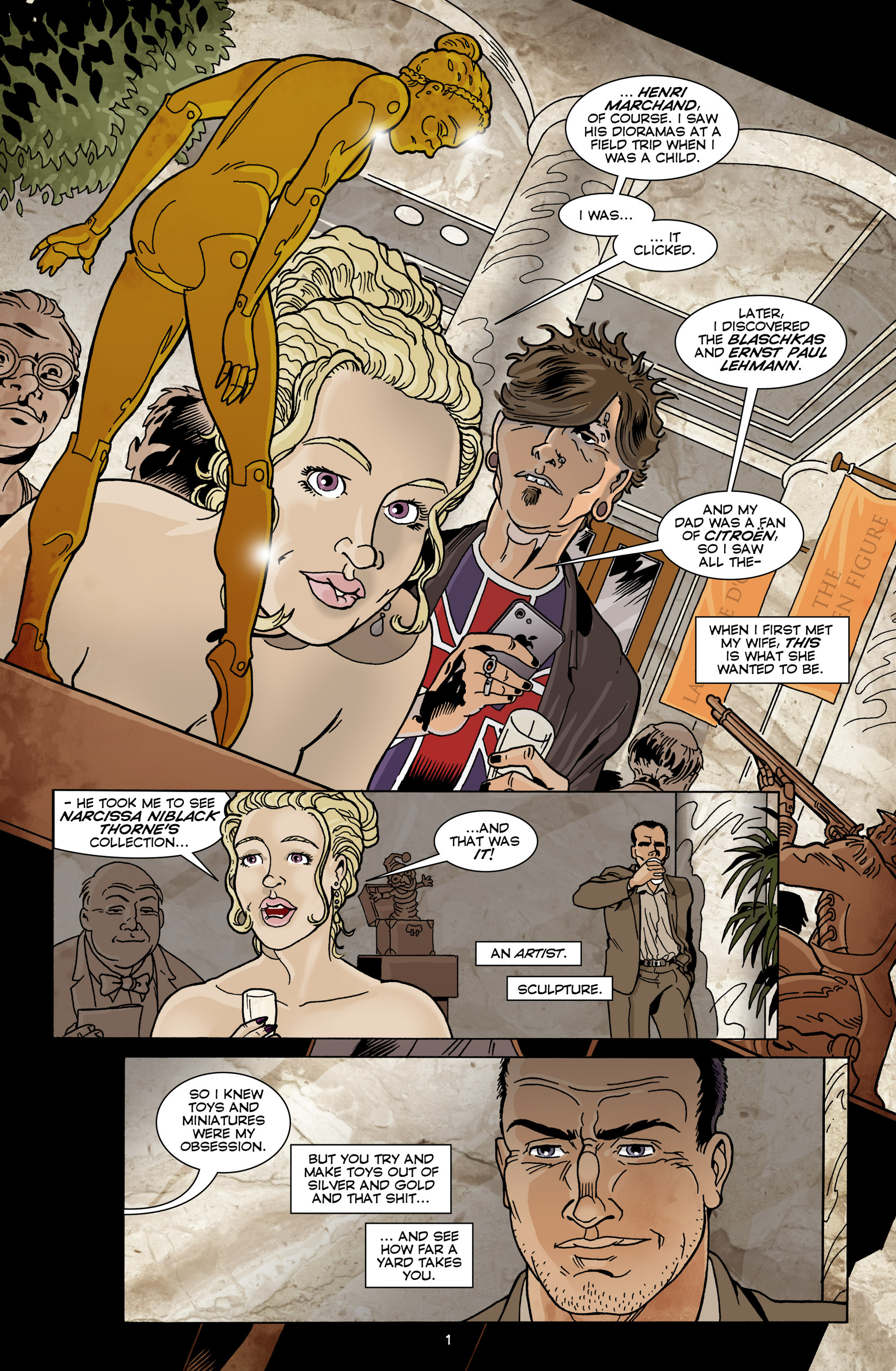 Read online Unmasked comic -  Issue #3 - 3