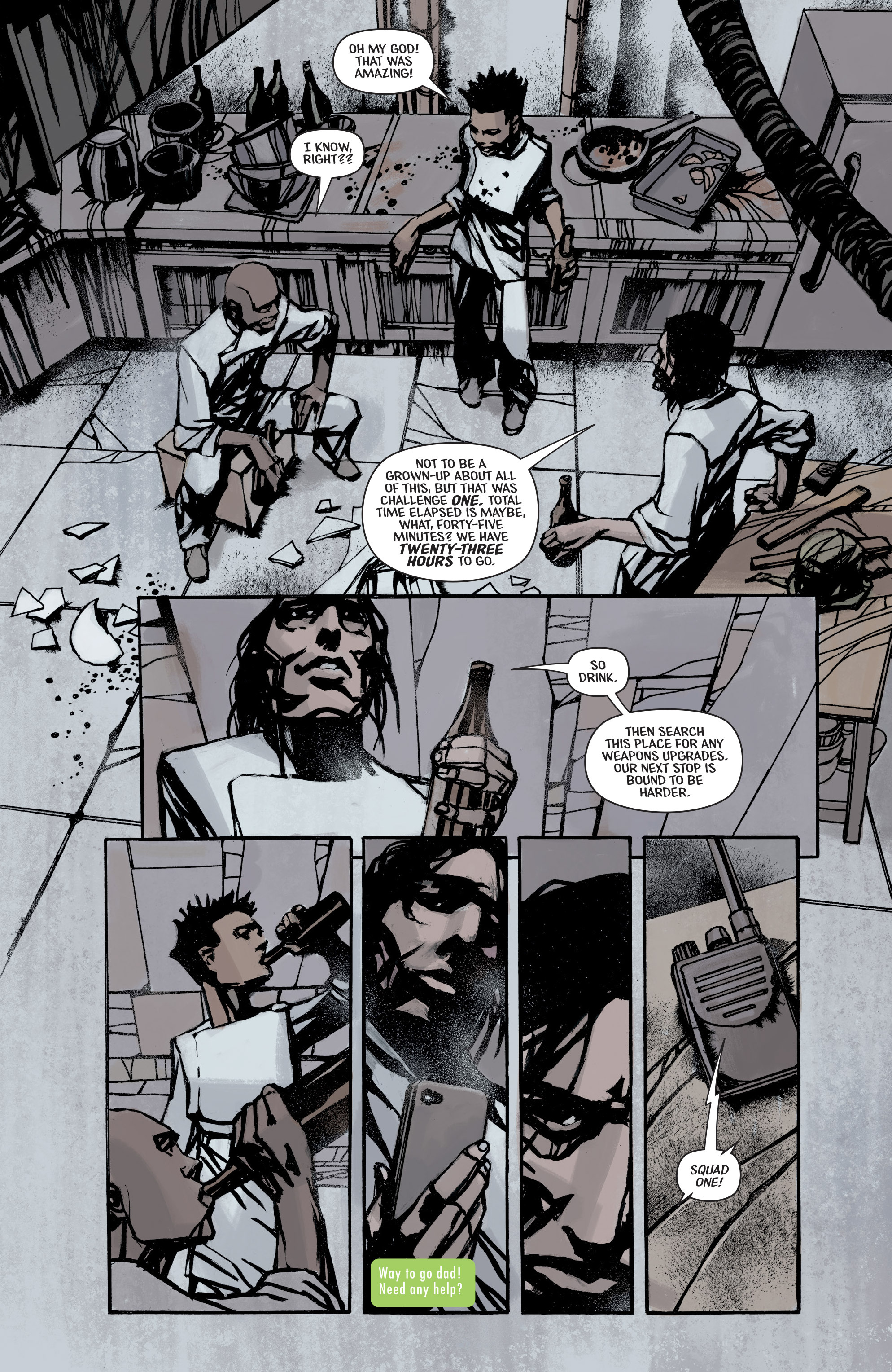 Read online Starve comic -  Issue #4 - 22