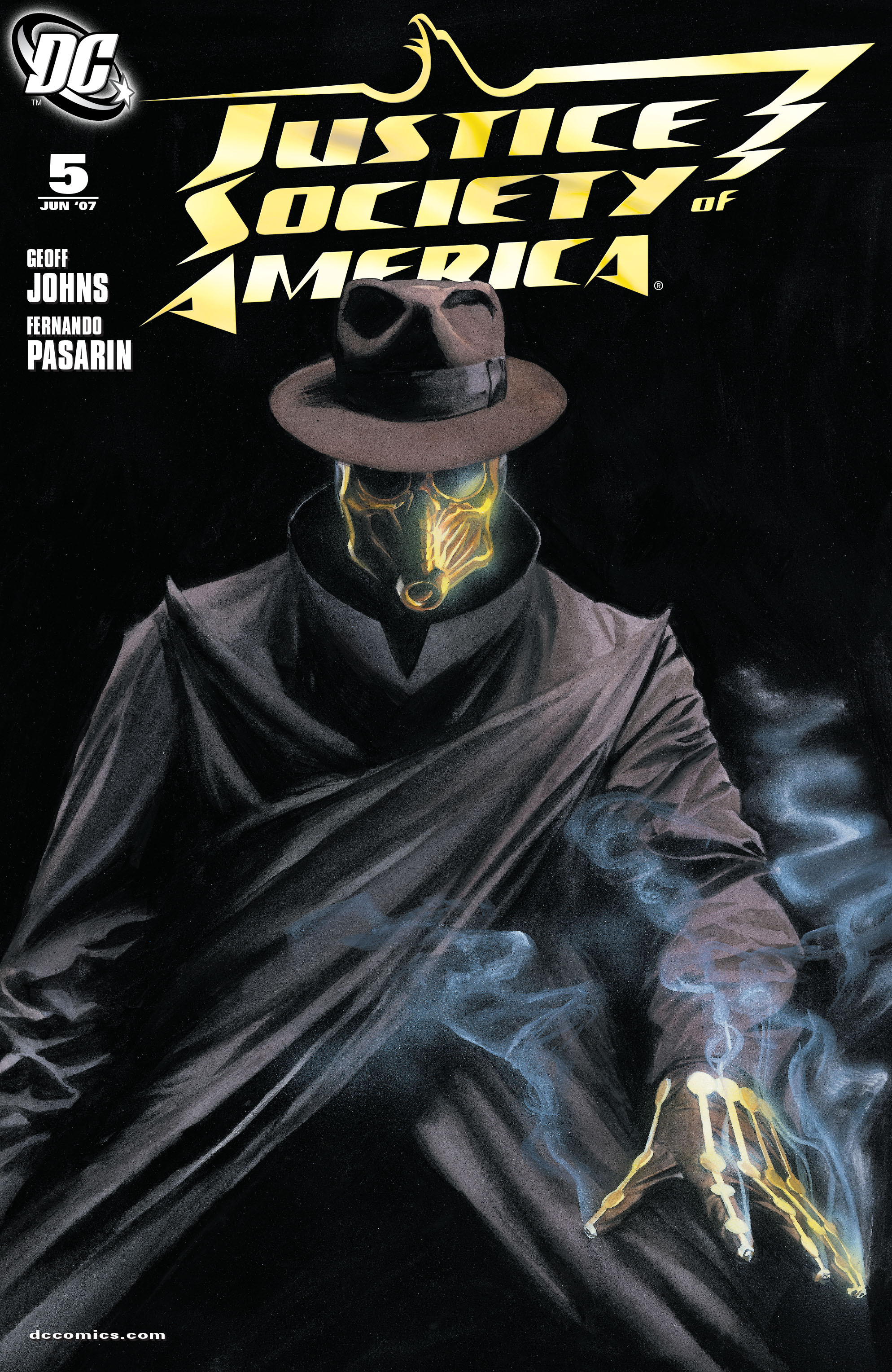 Read online Justice Society of America (2007) comic -  Issue #5 - 1