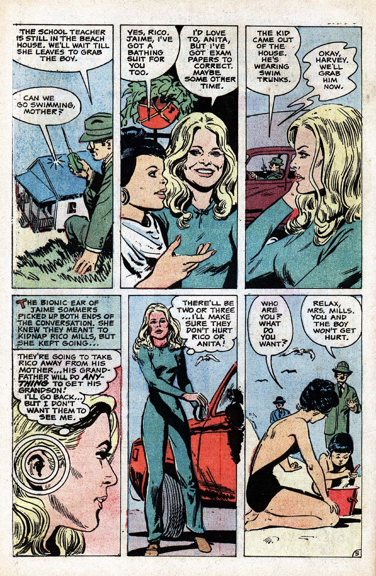 Read online Bionic Woman comic -  Issue #1 - 8