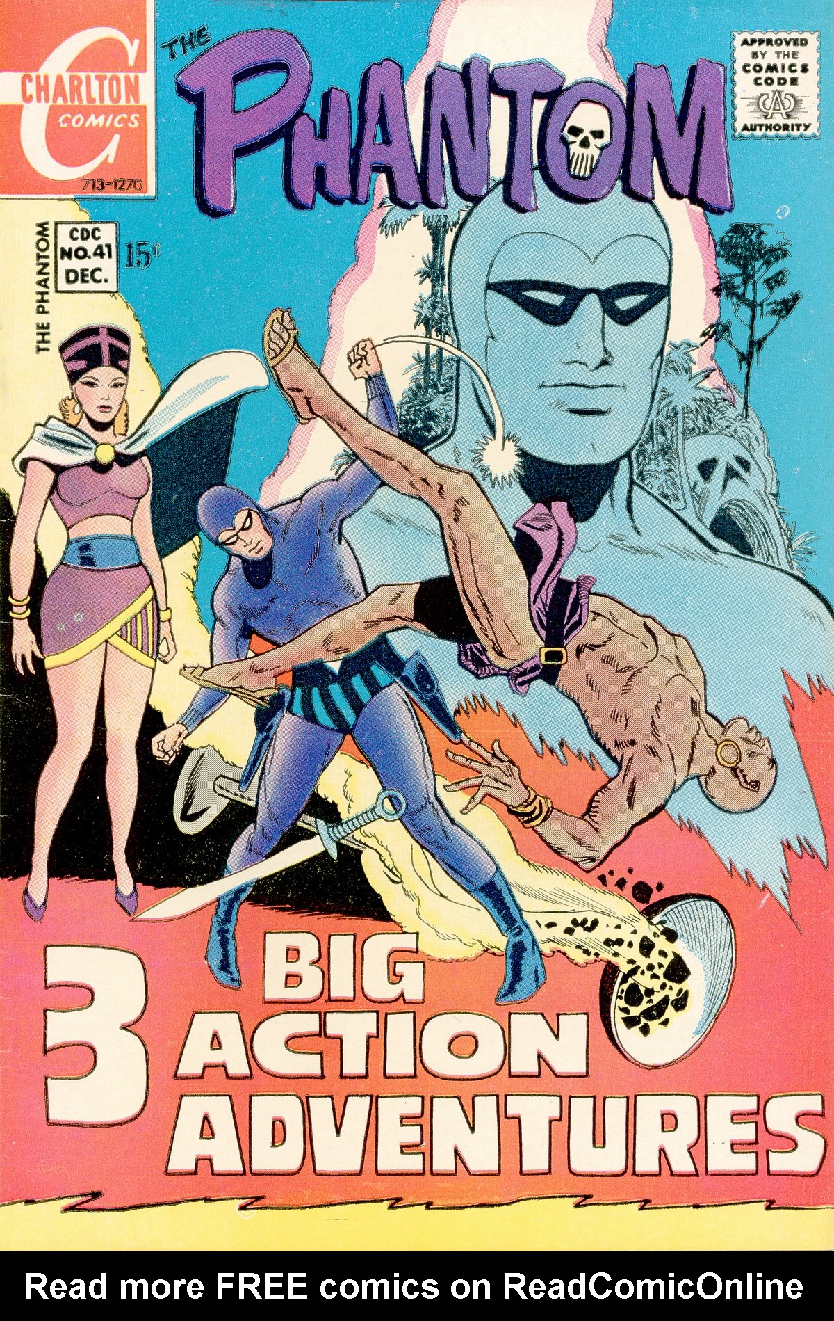Read online The Phantom (1969) comic -  Issue #41 - 1