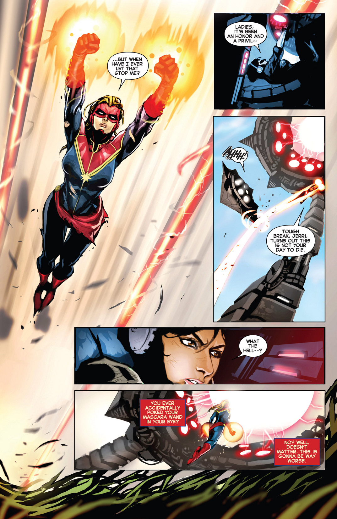 Read online Captain Marvel (2012) comic -  Issue #4 - 7