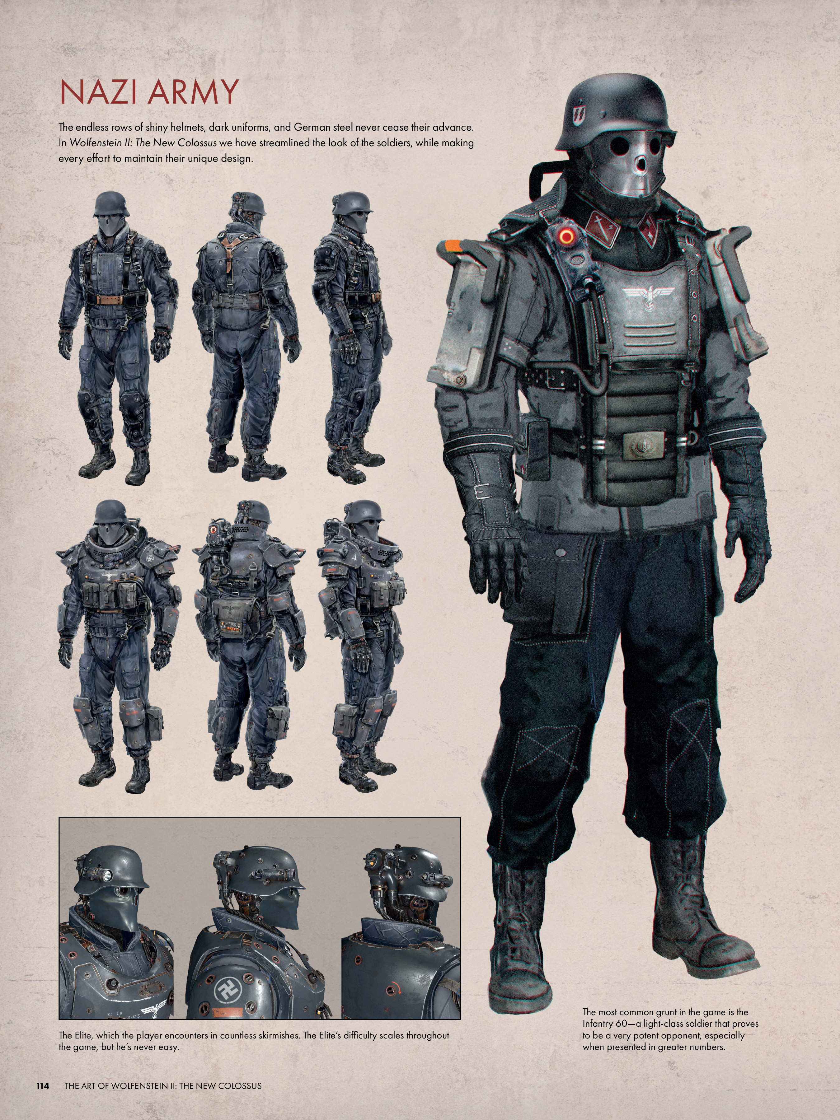 Read online The Art of Wolfenstein: The New Order comic - Issue # TPB (Part  2) in 2023