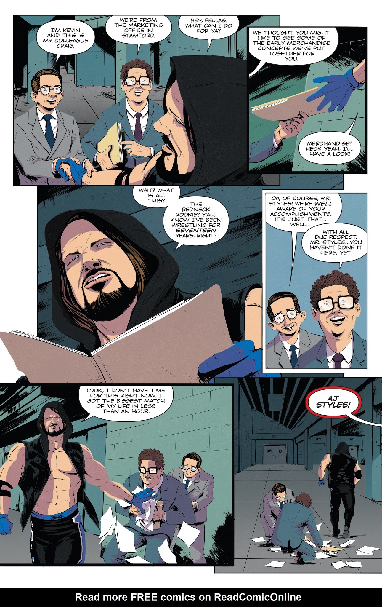 Read online WWE Royal Rumble 2018 Special comic -  Issue # Full - 37