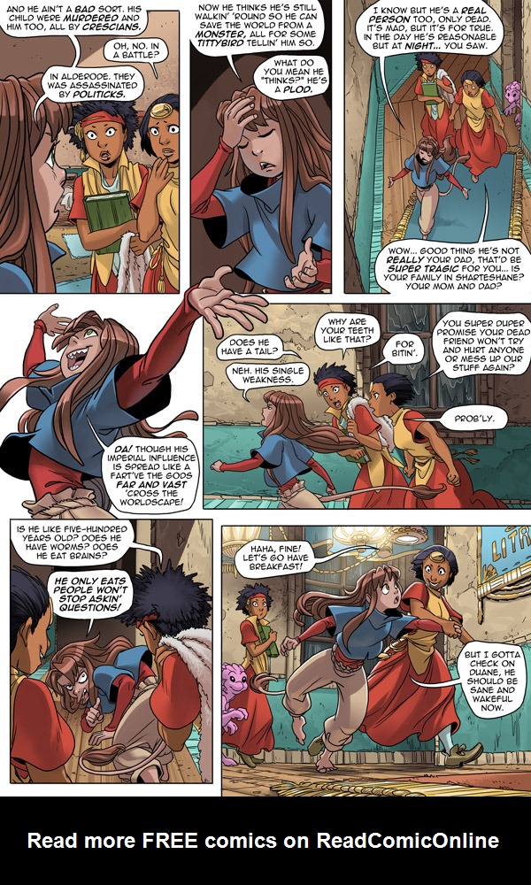 Read online Unsounded comic -  Issue #13 - 130