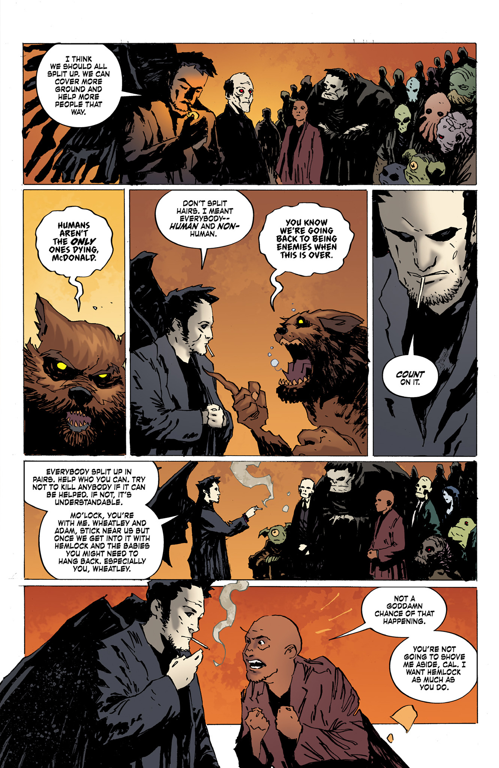 Read online Criminal Macabre: The Third Child comic -  Issue #4 - 5