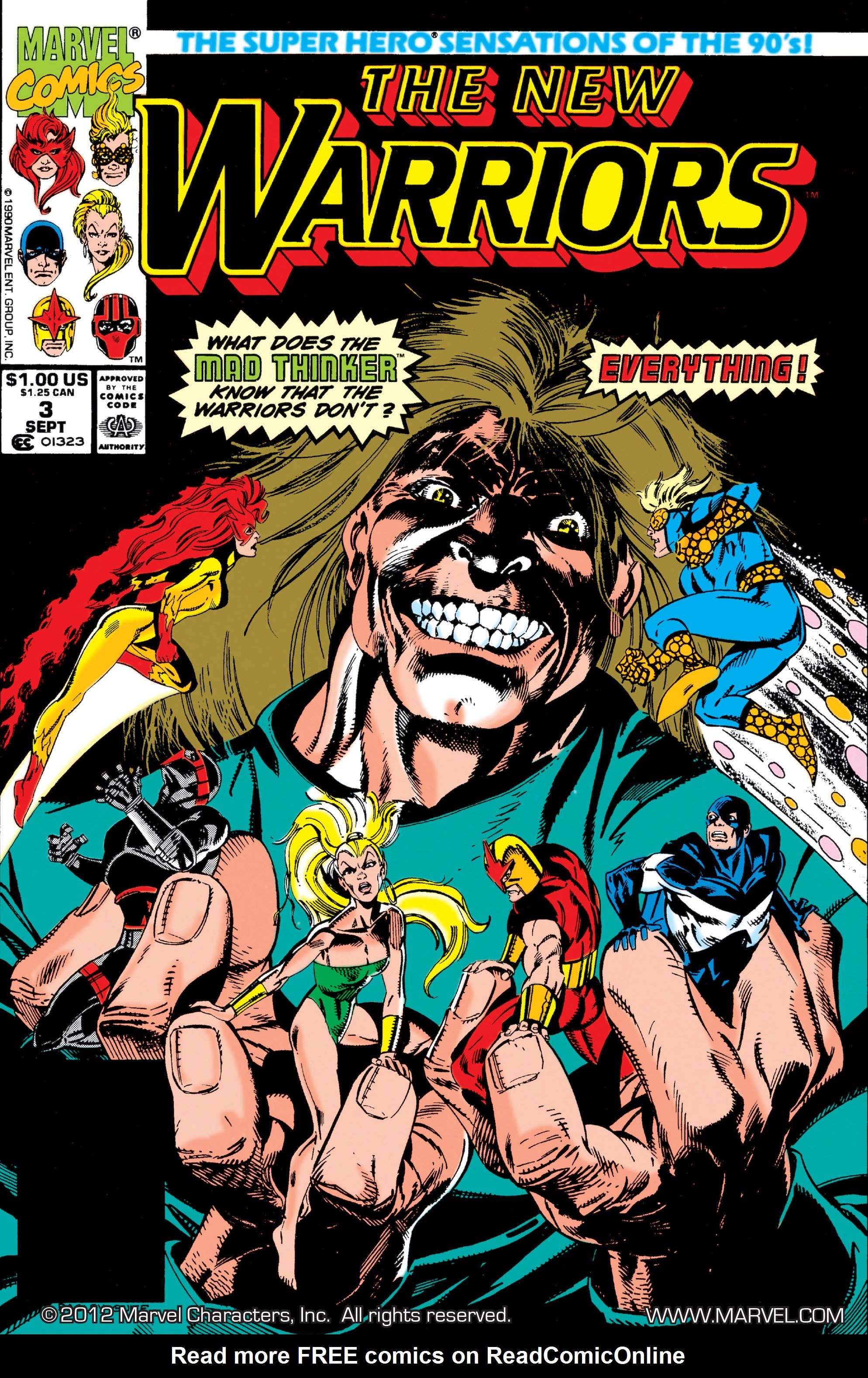 Read online The New Warriors comic -  Issue #3 - 1