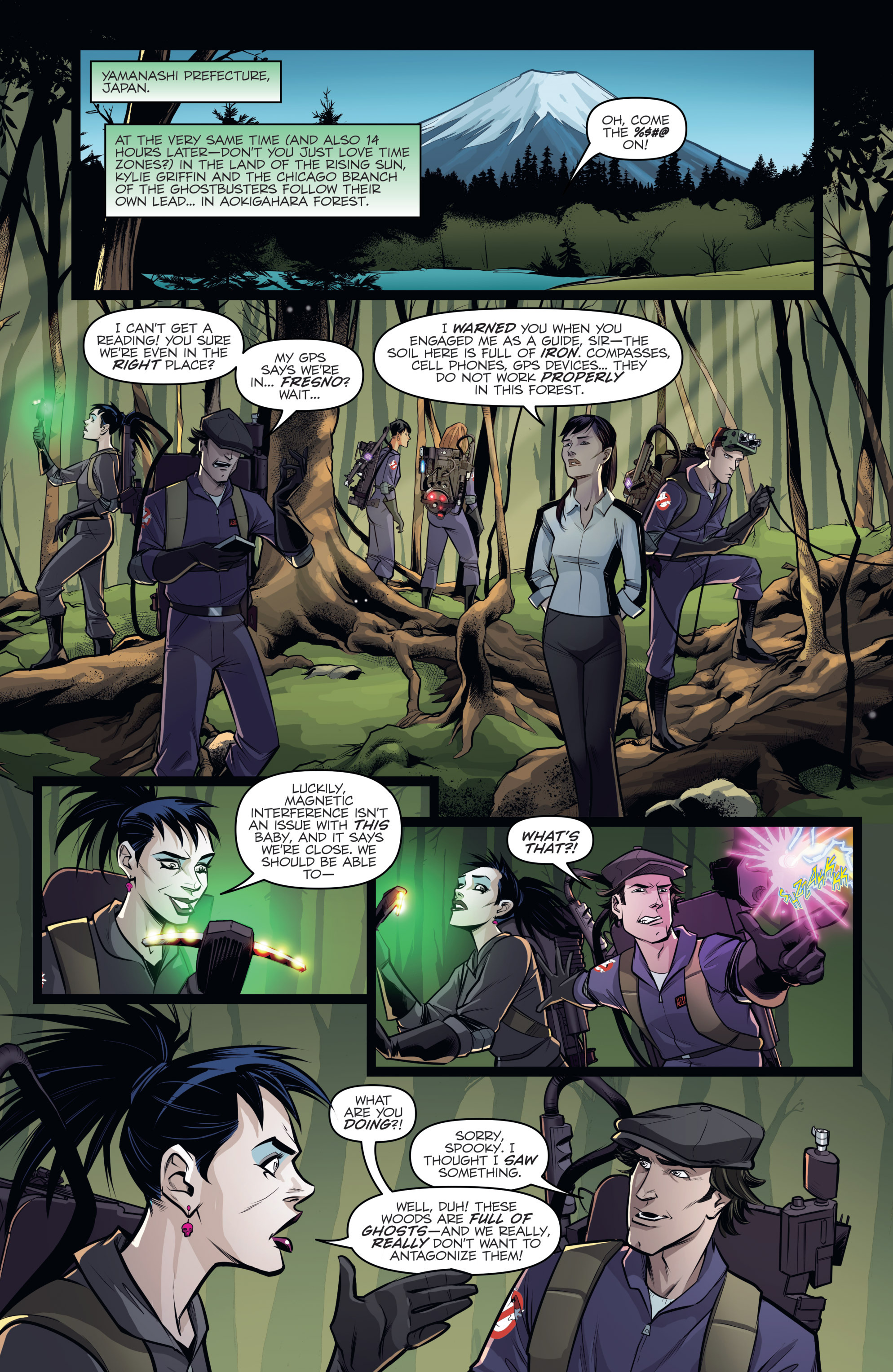 Read online Ghostbusters: International comic -  Issue #9 - 16