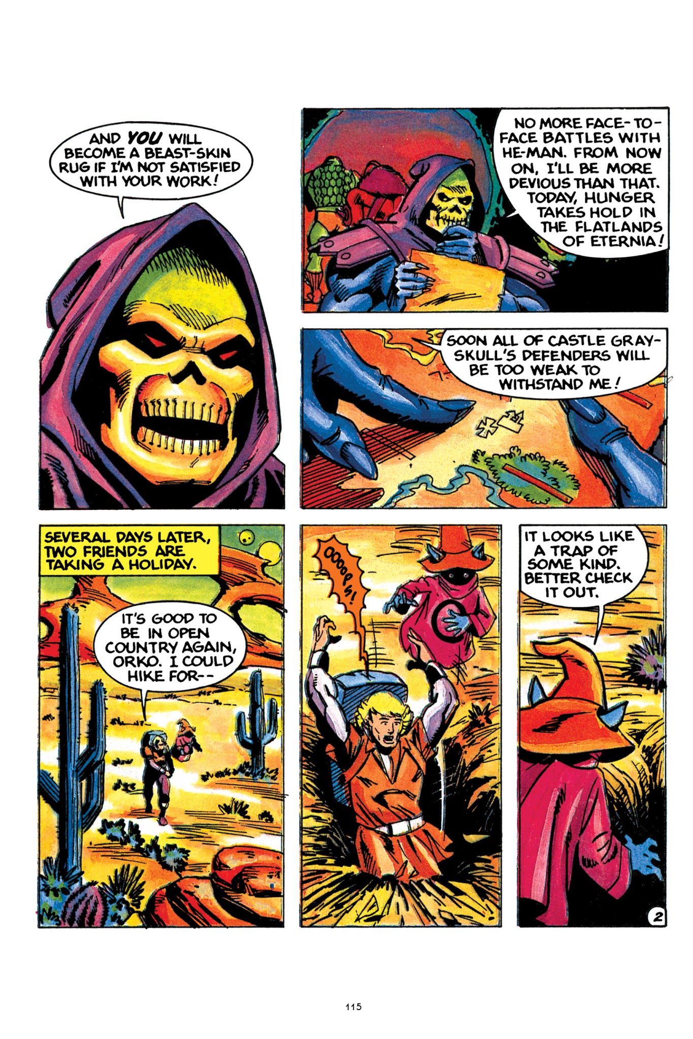 Read online He-Man and the Masters of the Universe Minicomic Collection comic -  Issue # TPB 2 - 110
