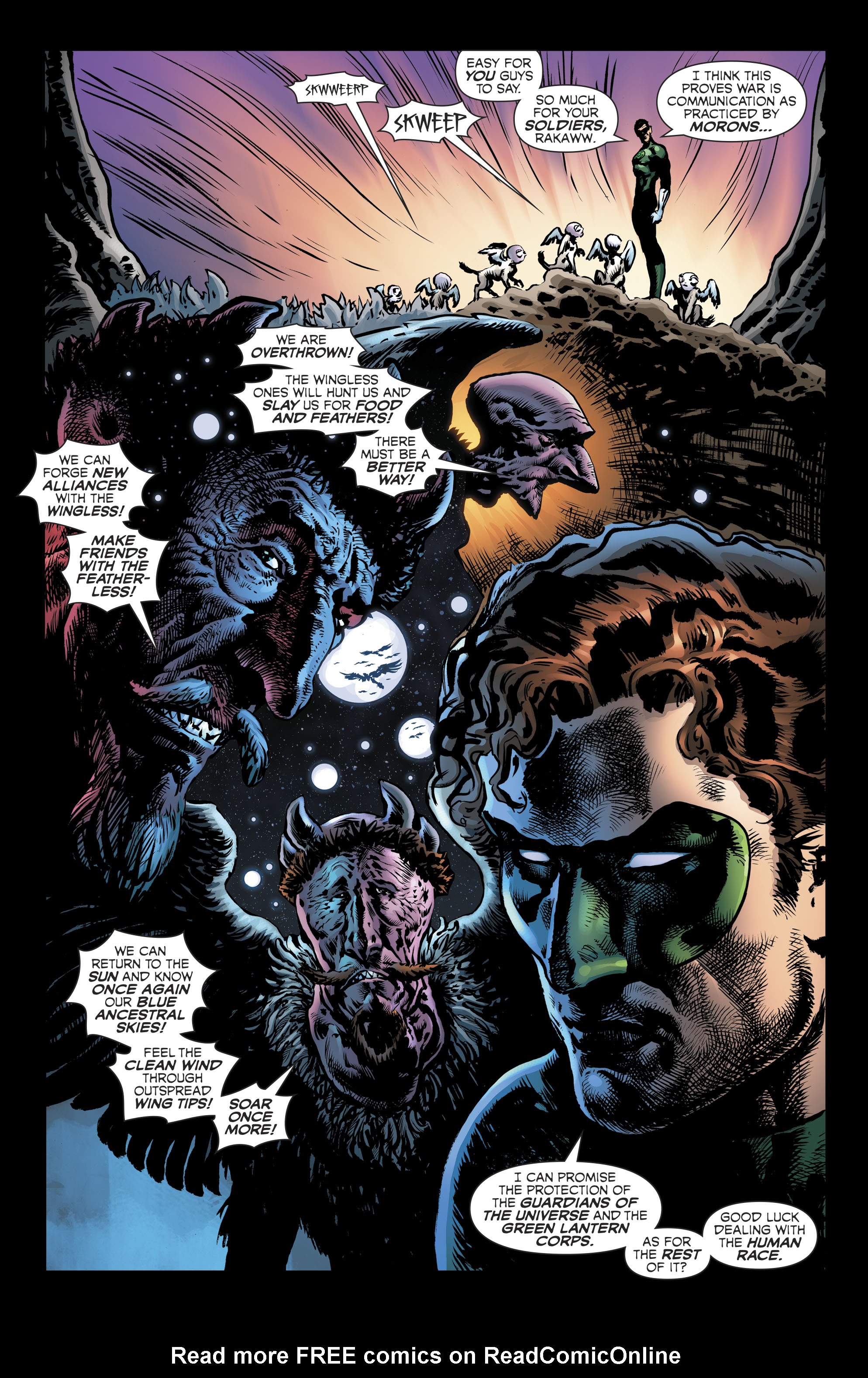 Read online The Green Lantern Season Two comic -  Issue #2 - 22