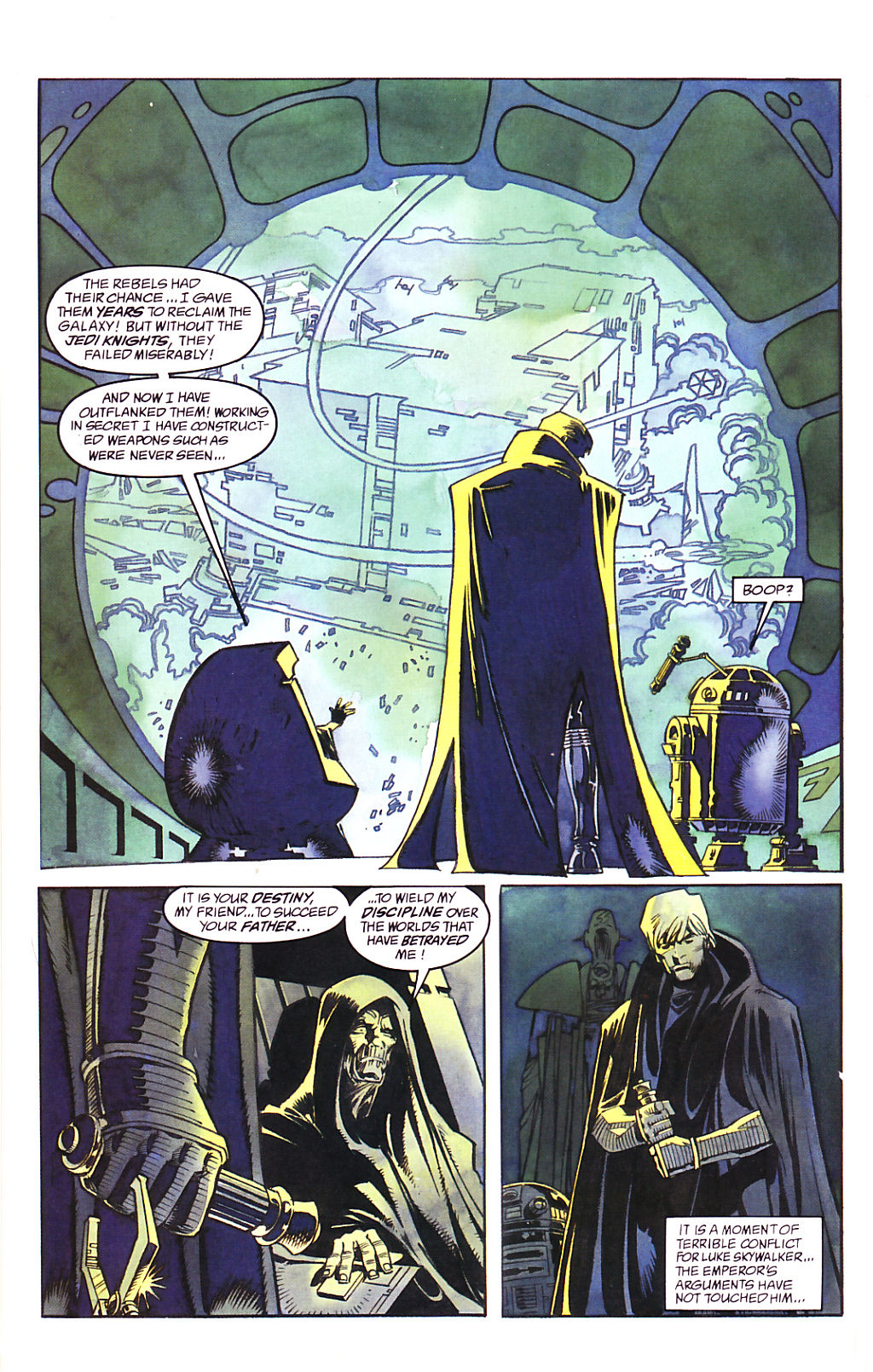 Read online Star Wars: Dark Empire comic -  Issue #2 - 22