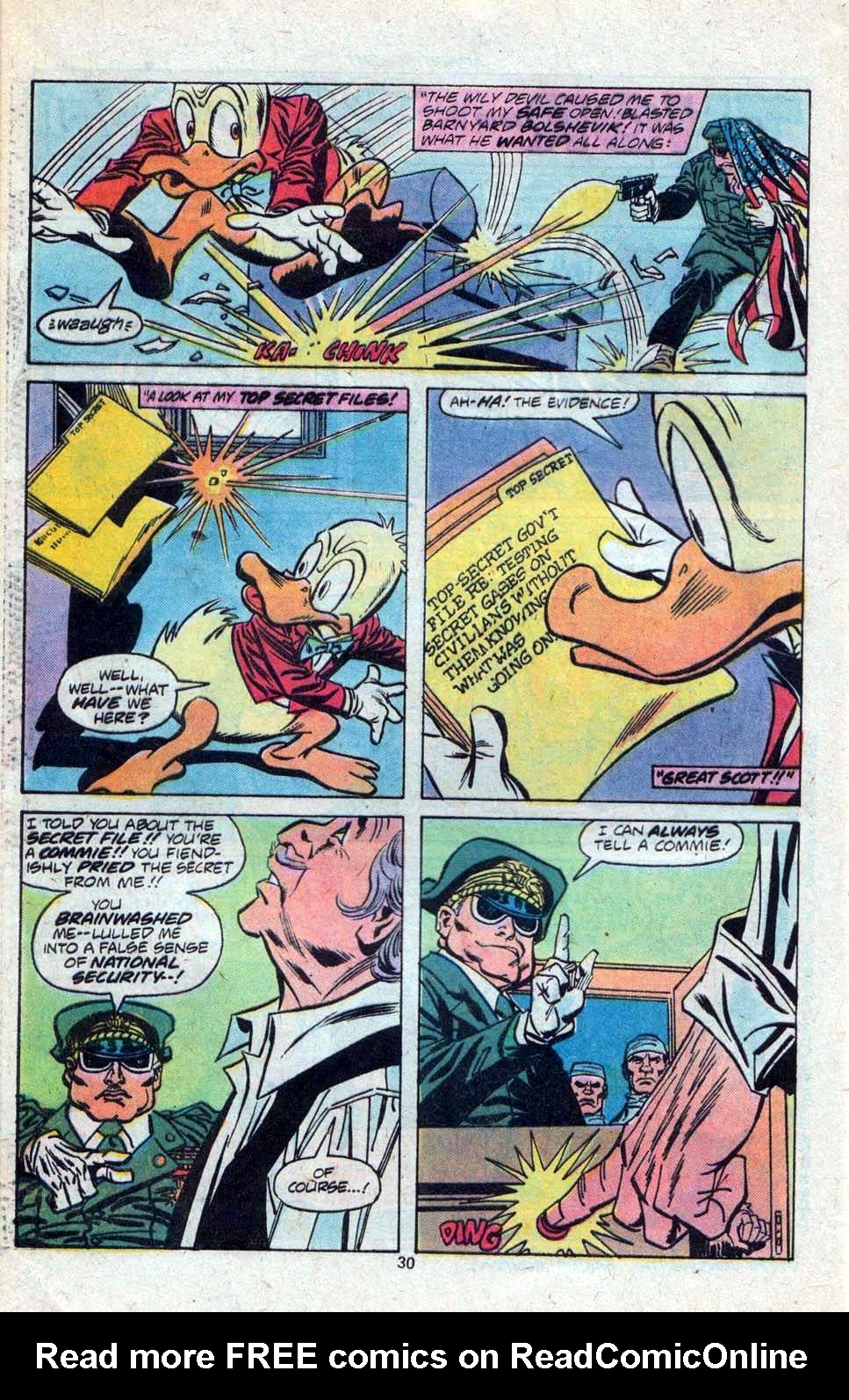 Read online Howard the Duck (1976) comic -  Issue #28 - 17