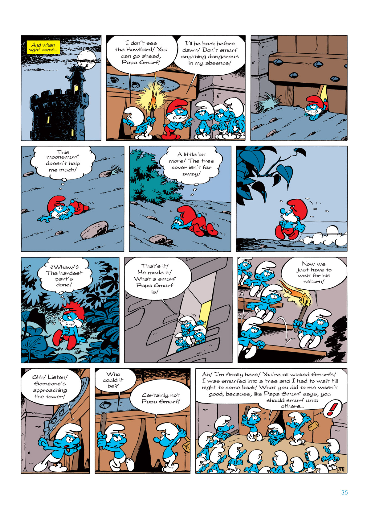 Read online The Smurfs comic -  Issue #6 - 35