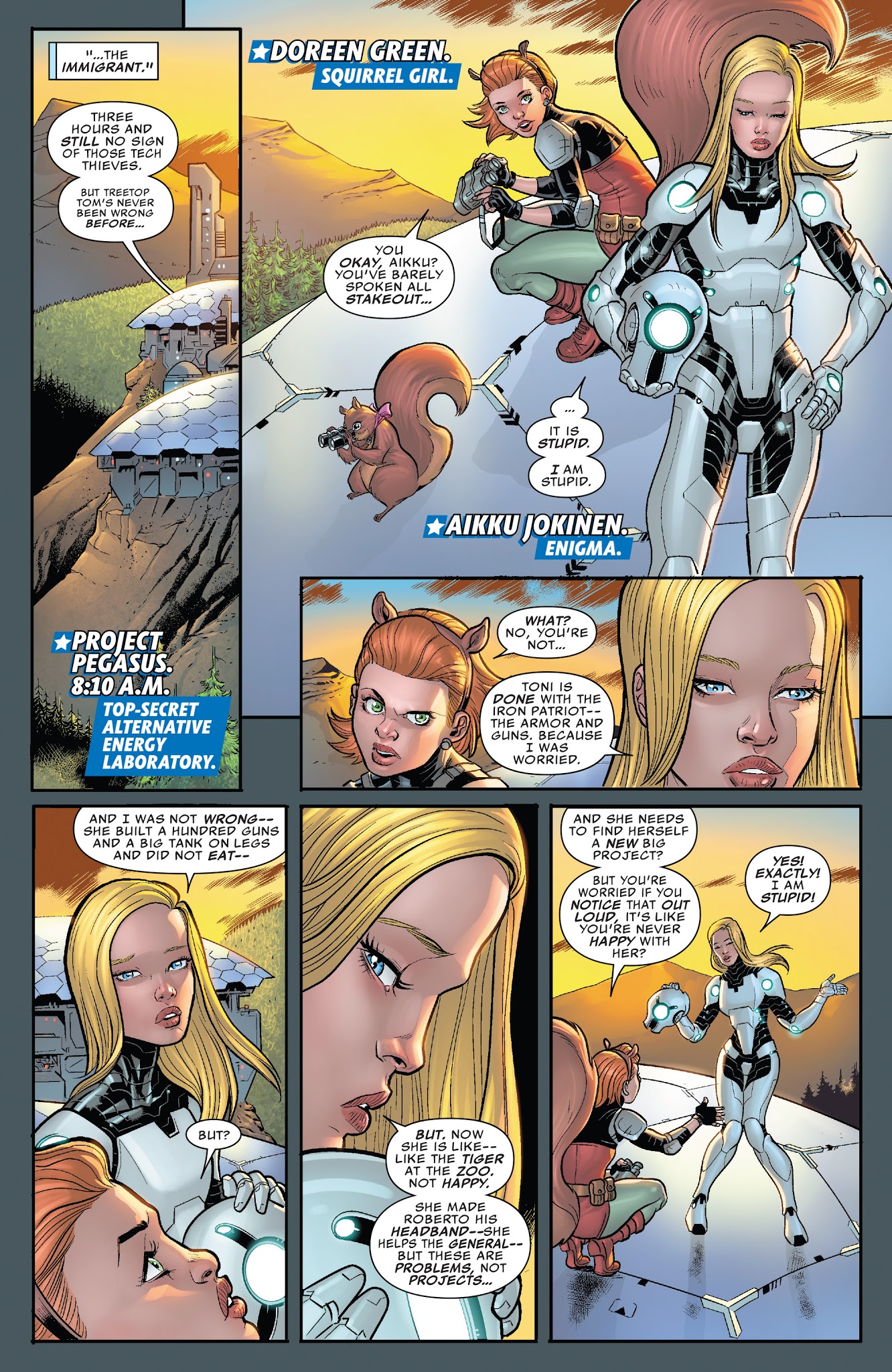 Read online U.S.Avengers comic -  Issue #10 - 11