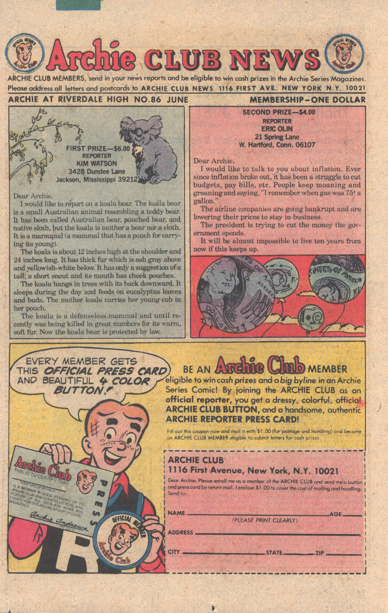Read online Archie at Riverdale High (1972) comic -  Issue #86 - 26