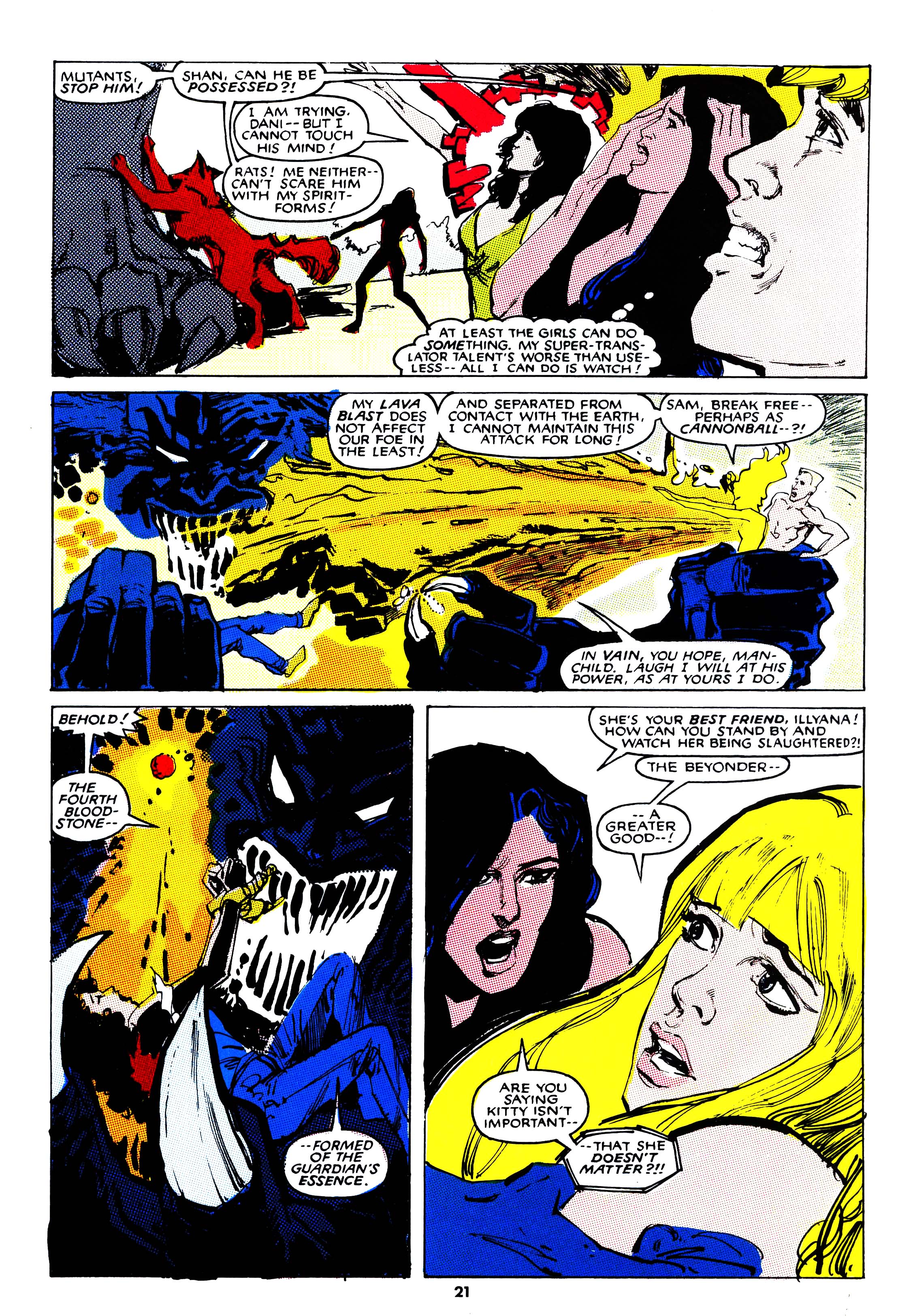 Read online Secret Wars (1985) comic -  Issue #74 - 21