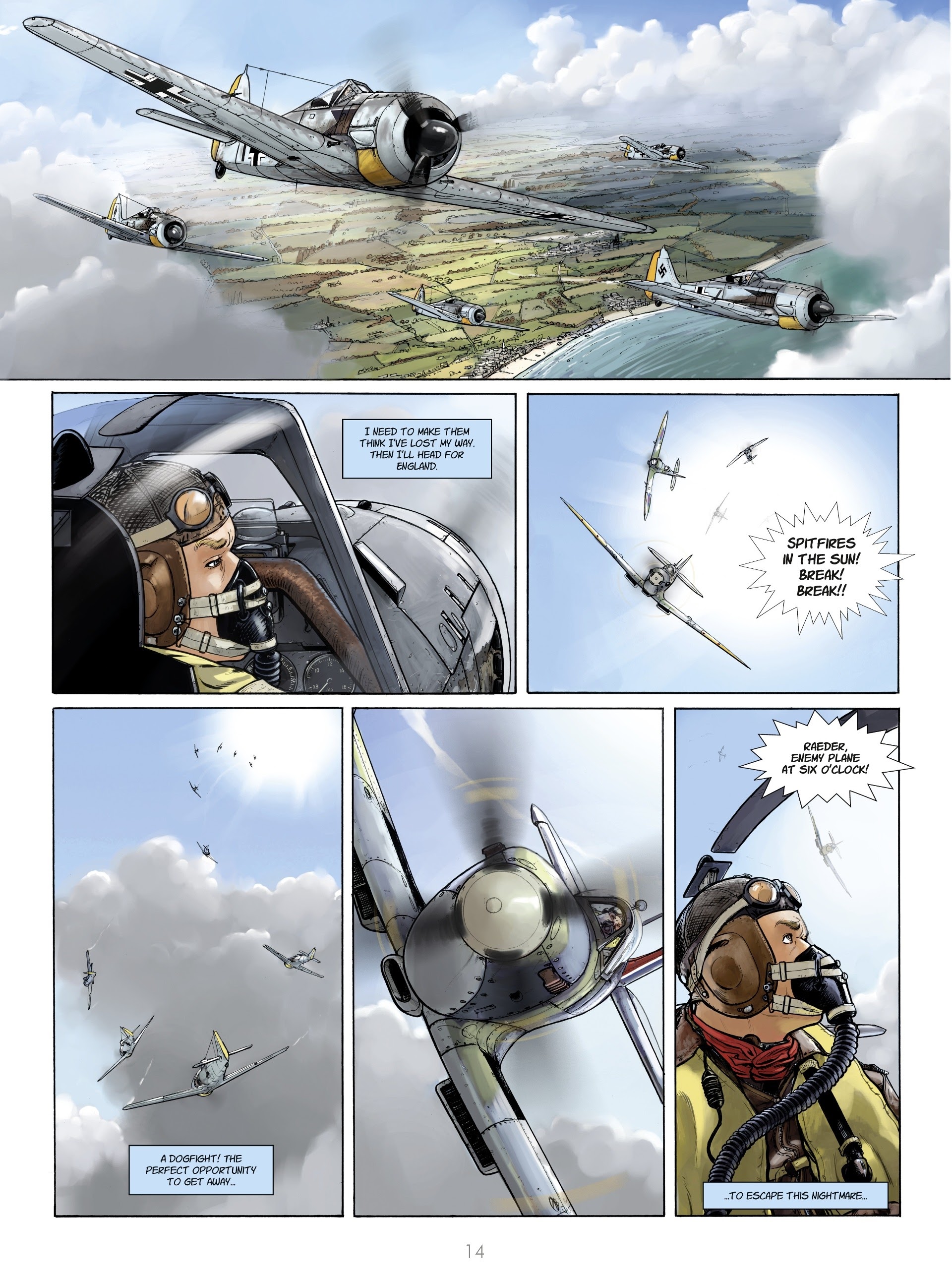 Read online Wings of War Adler comic -  Issue #2 - 16