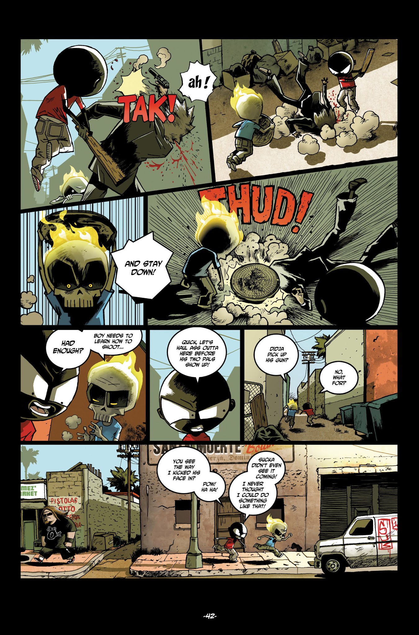 Read online Mutafukaz comic -  Issue # TPB - 42