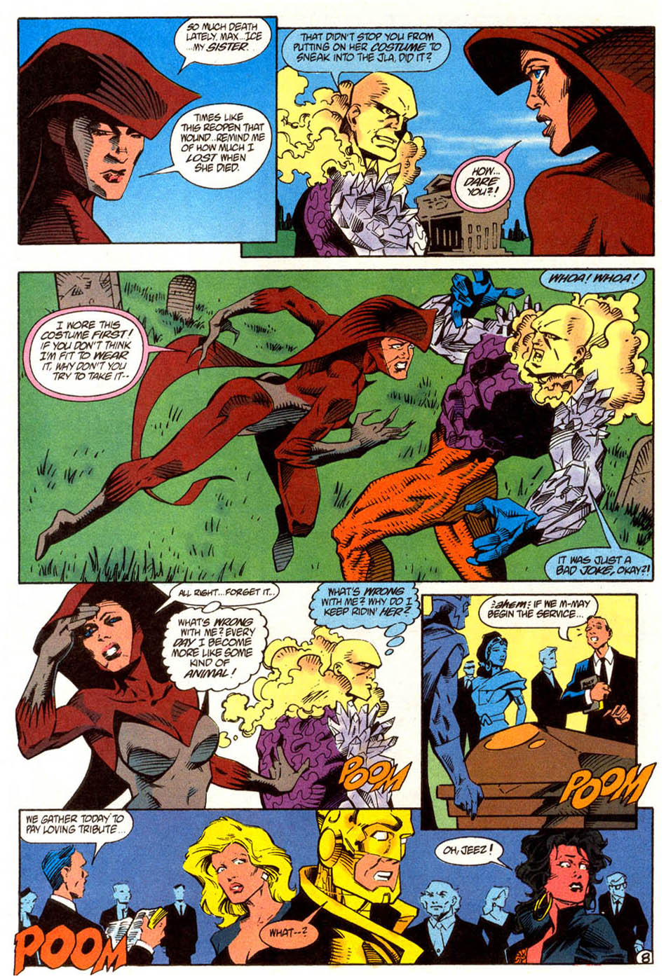 Read online Justice League America comic -  Issue #96 - 9